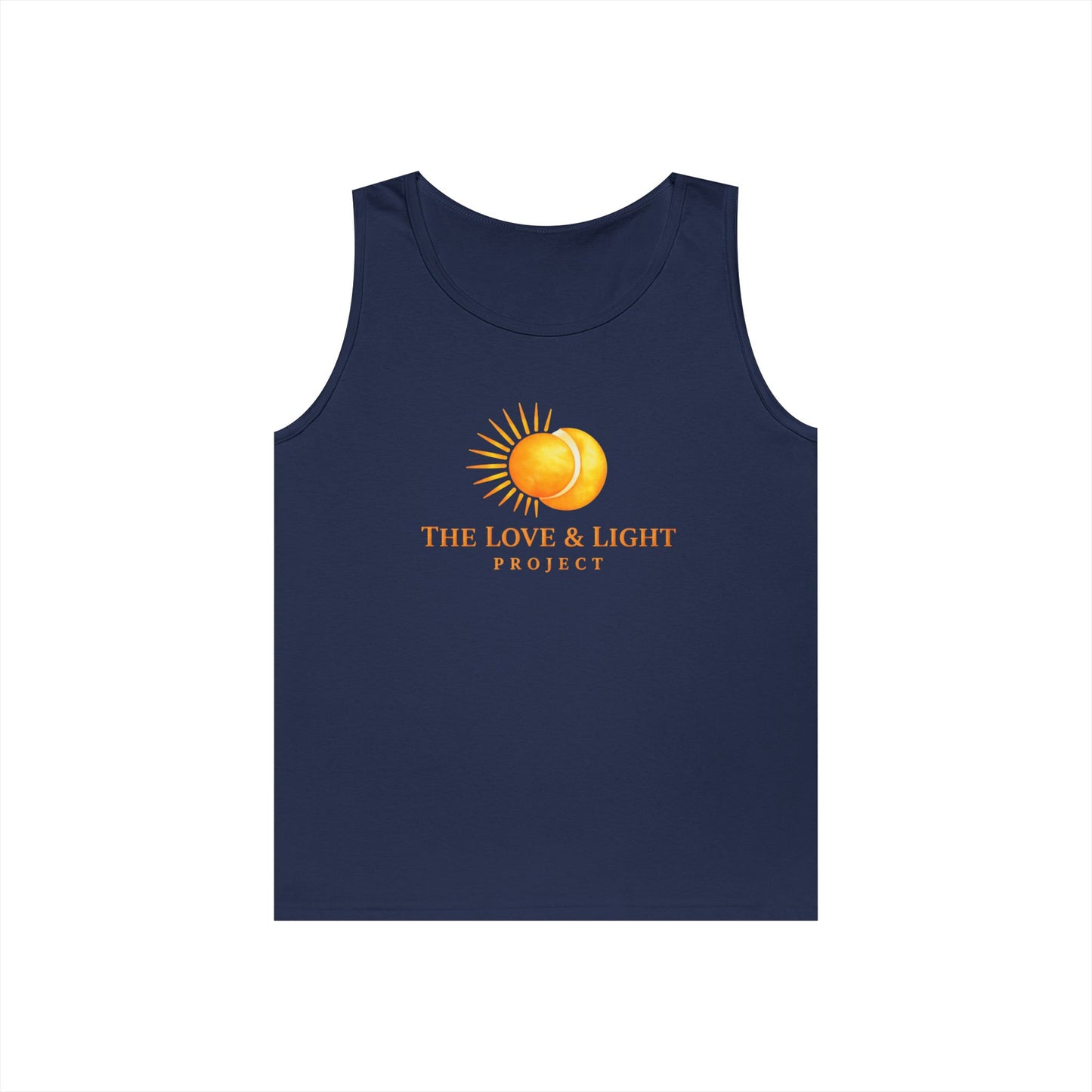 Love & Light Project Tank Top — Sunburst Logo Cotton Tank