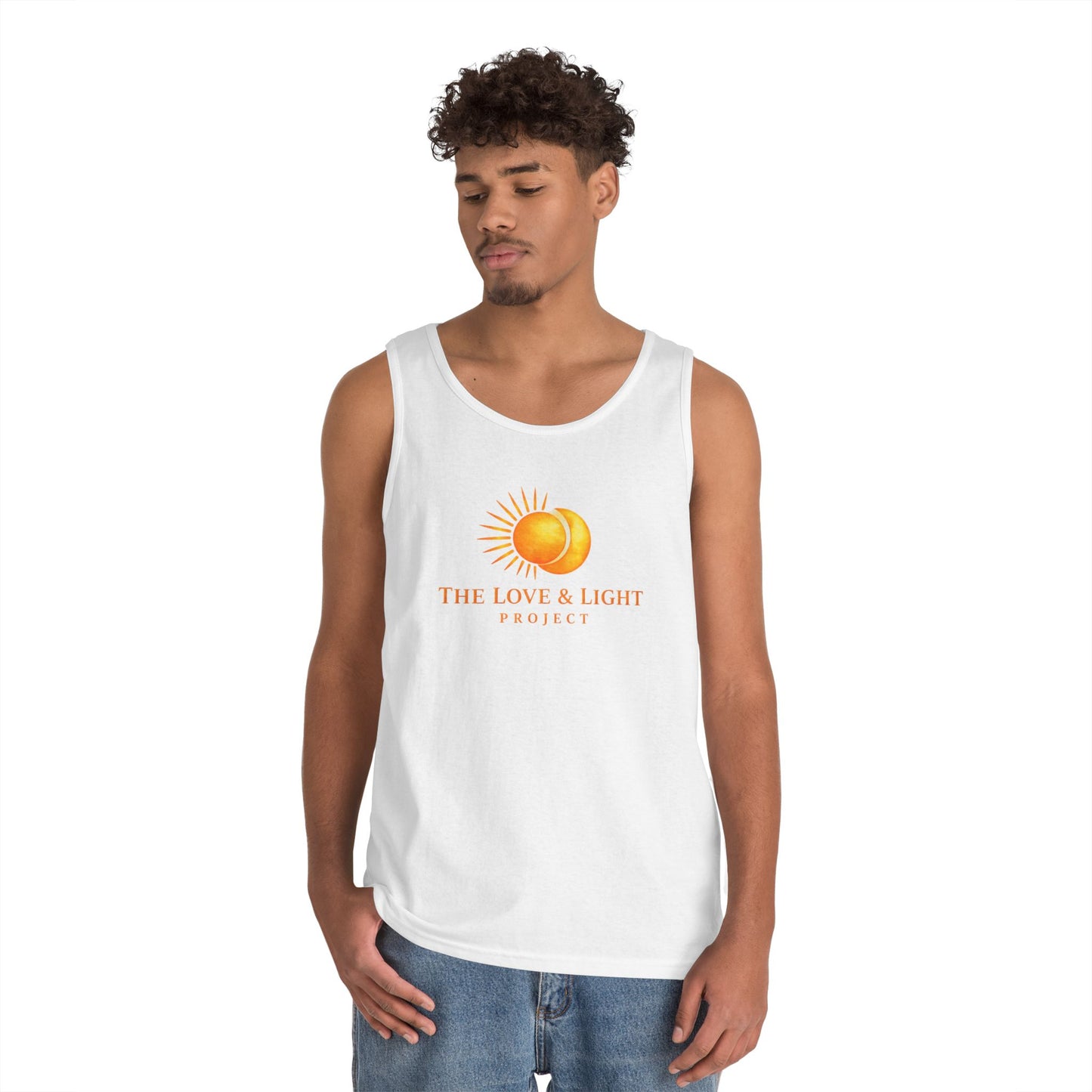 Love & Light Project Tank Top — Sunburst Logo Cotton Tank