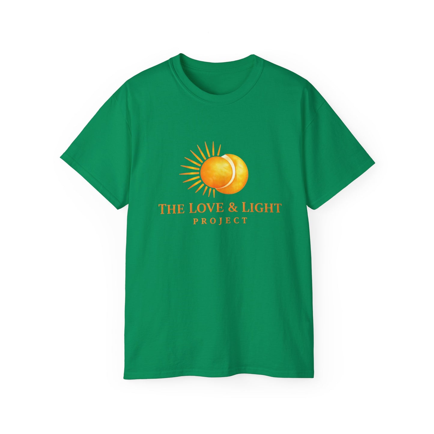 Love & Light Project T-Shirt — Sun Graphic Spiritual Tee