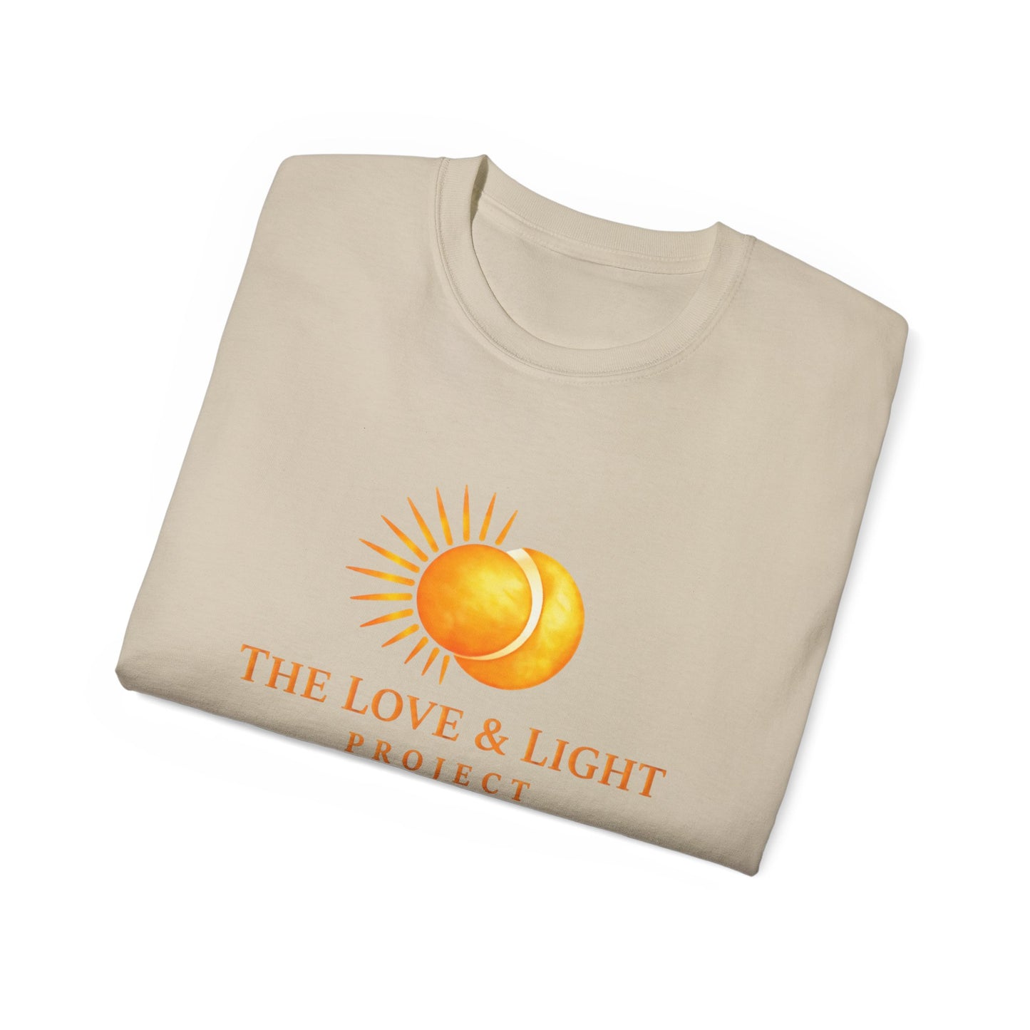 Love & Light Project T-Shirt — Sun Graphic Spiritual Tee