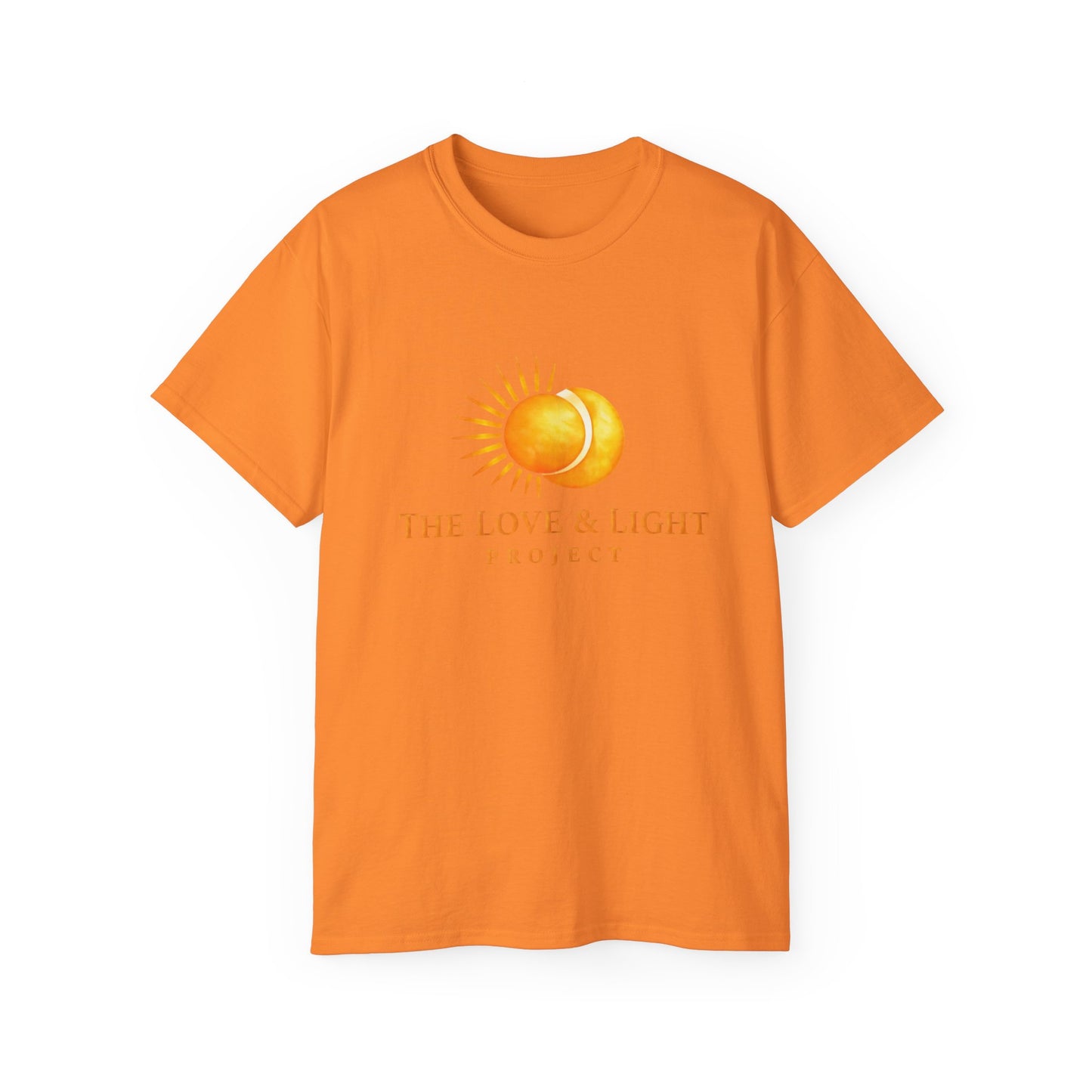 Love & Light Project T-Shirt — Sun Graphic Spiritual Tee