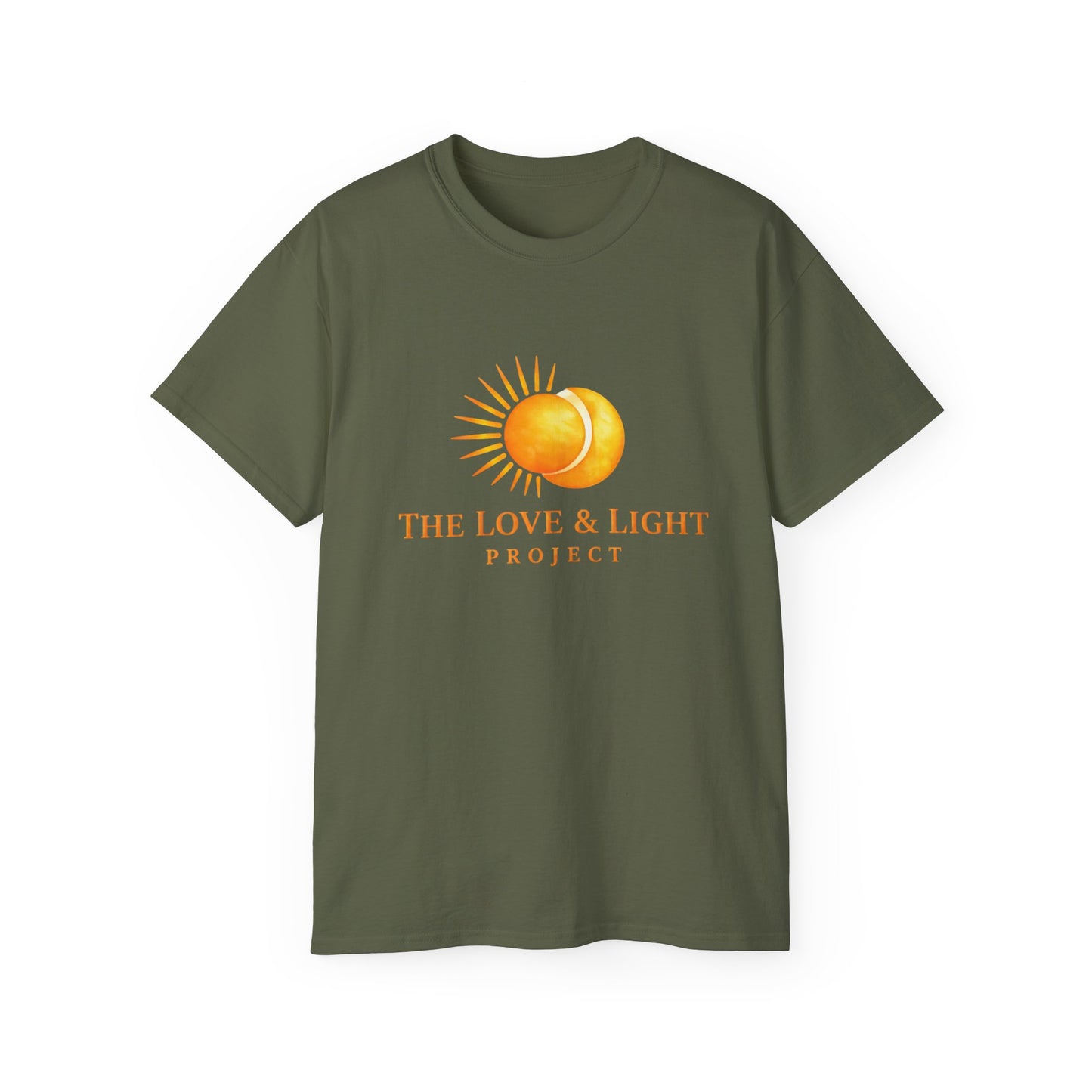 Love & Light Project T-Shirt — Sun Graphic Spiritual Tee