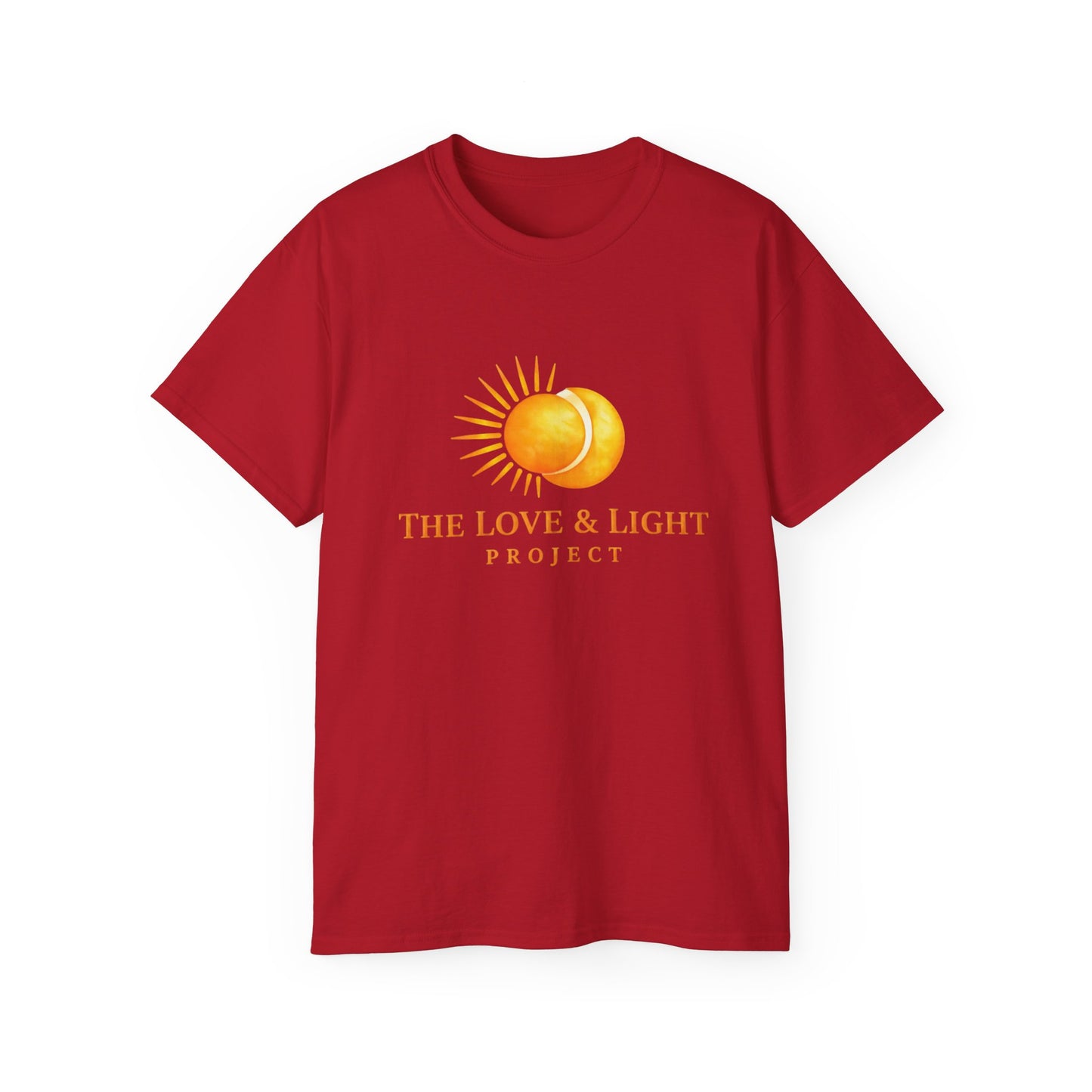 Love & Light Project T-Shirt — Sun Graphic Spiritual Tee
