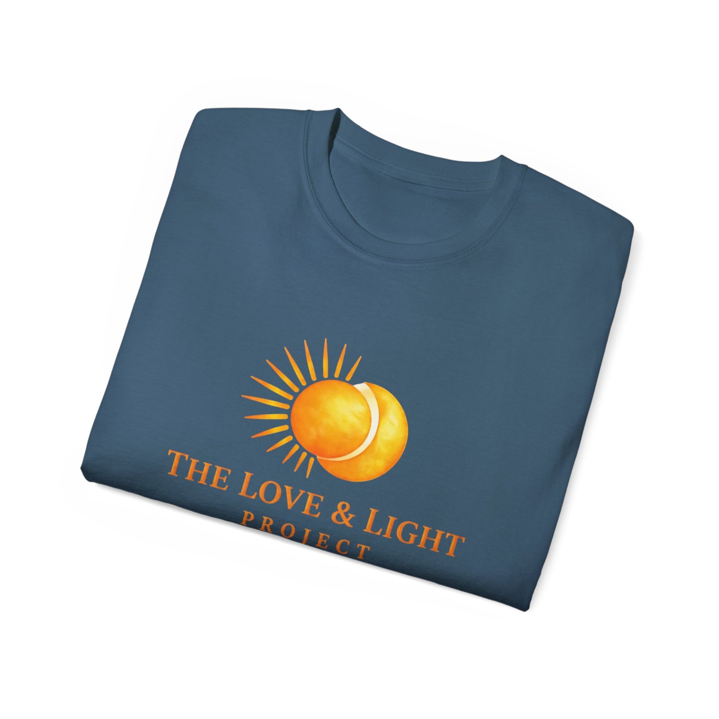 Love & Light Project T-Shirt — Sun Graphic Spiritual Tee