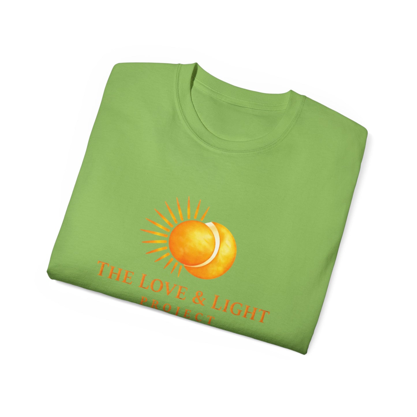 Love & Light Project T-Shirt — Sun Graphic Spiritual Tee