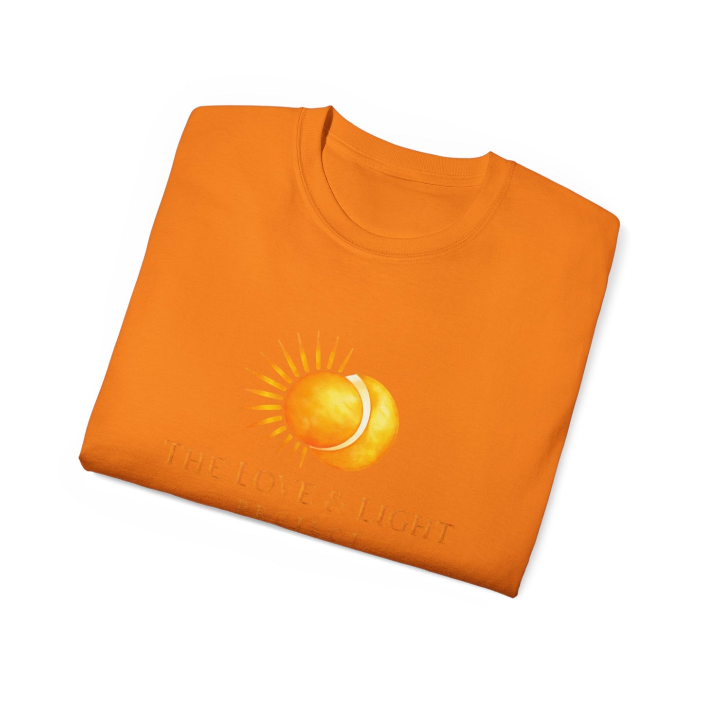 Love & Light Project T-Shirt — Sun Graphic Spiritual Tee