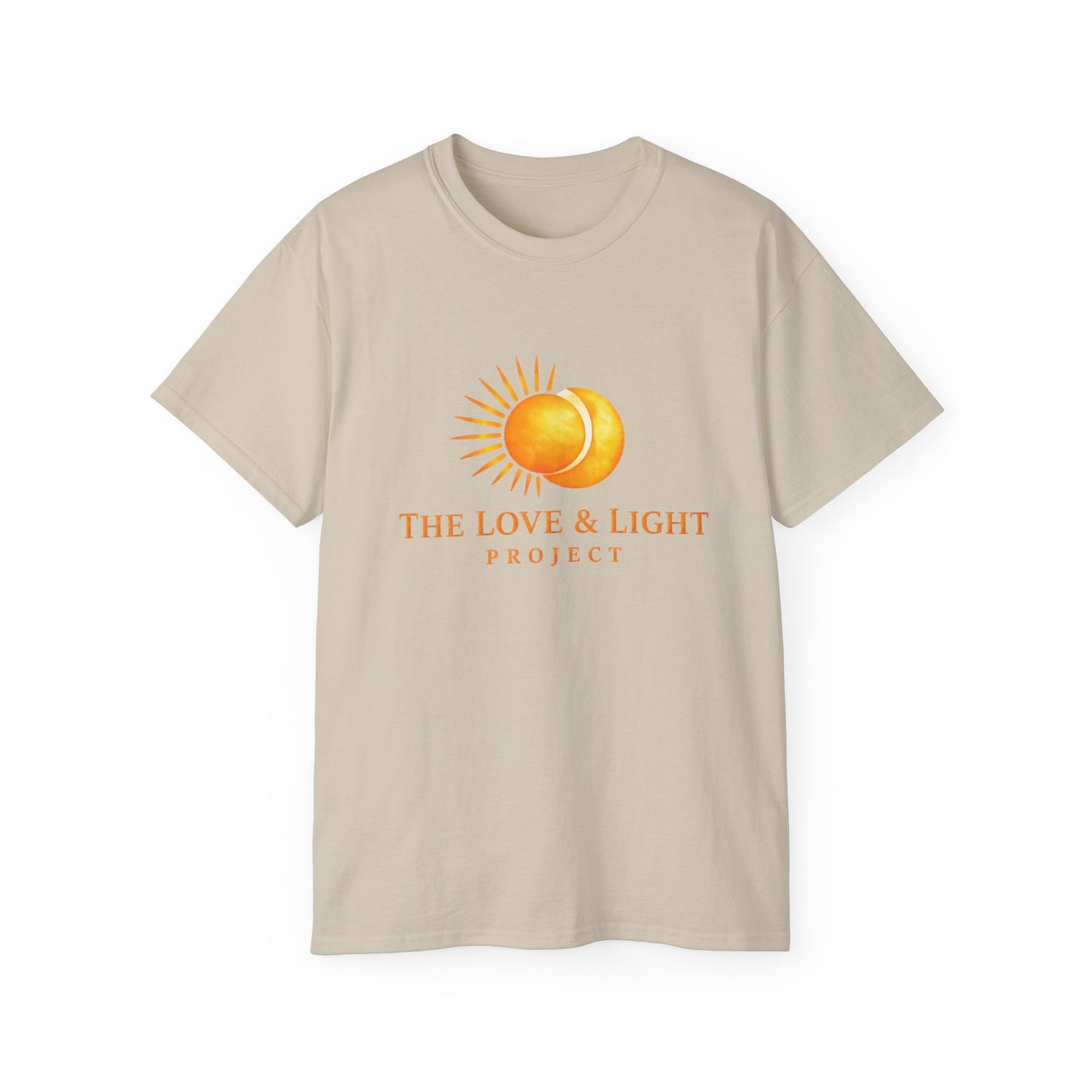 Love & Light Project T-Shirt — Sun Graphic Spiritual Tee