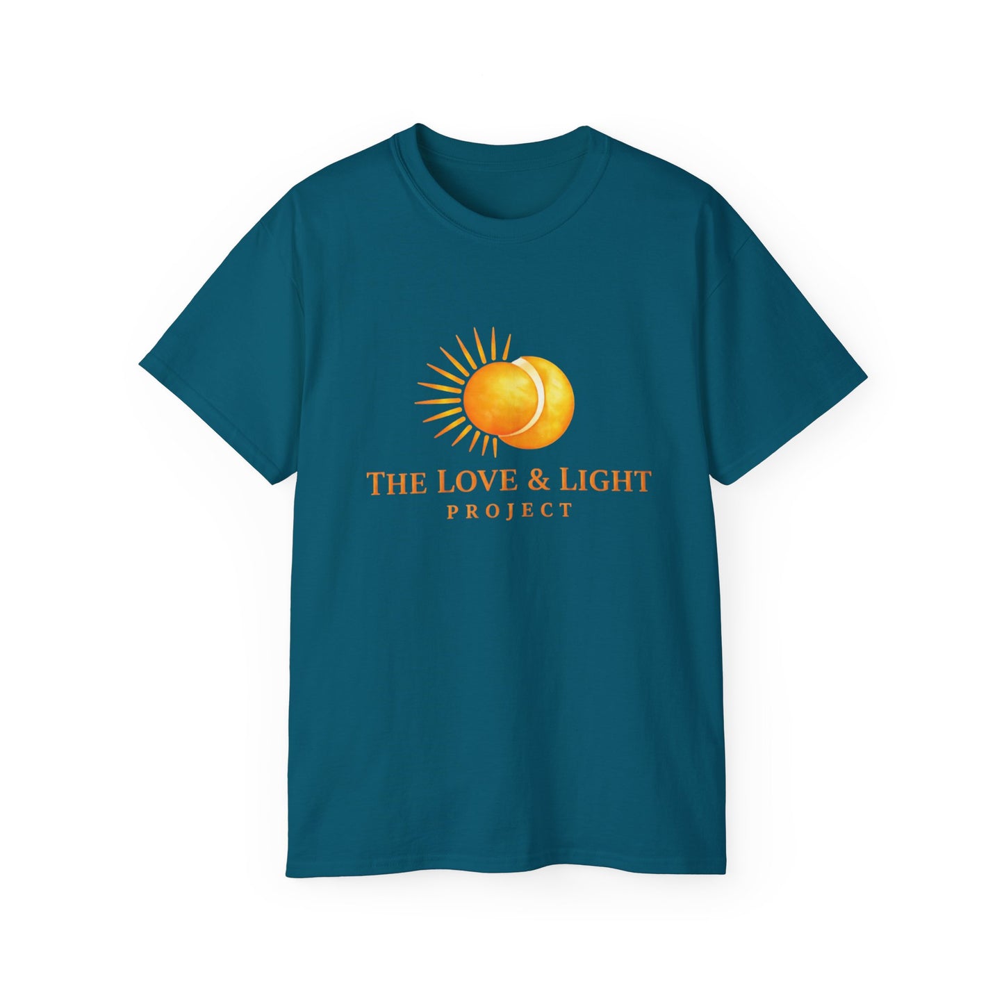 Love & Light Project T-Shirt — Sun Graphic Spiritual Tee