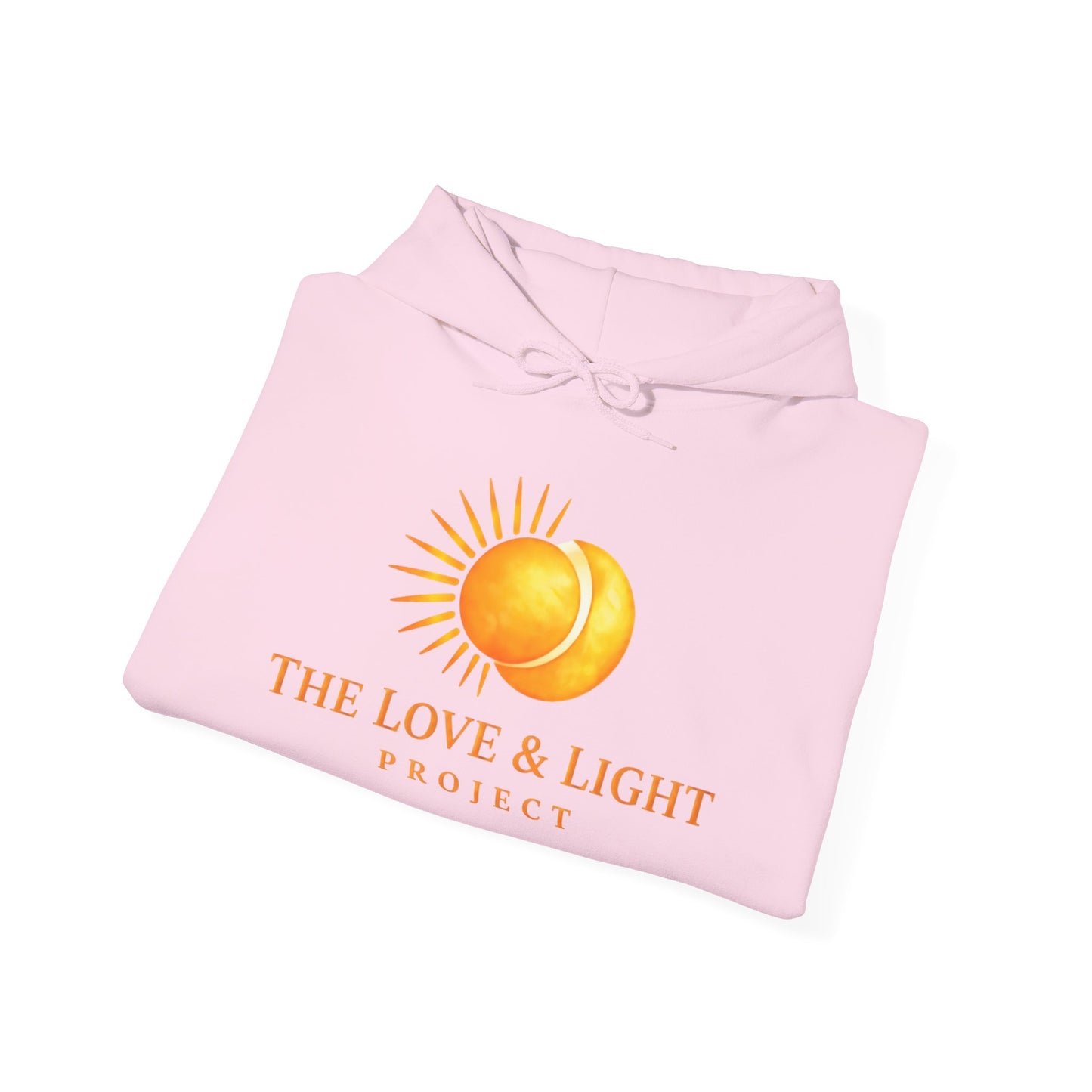 Love & Light Project Hoodie — Sun Emblem Spiritual Pullover