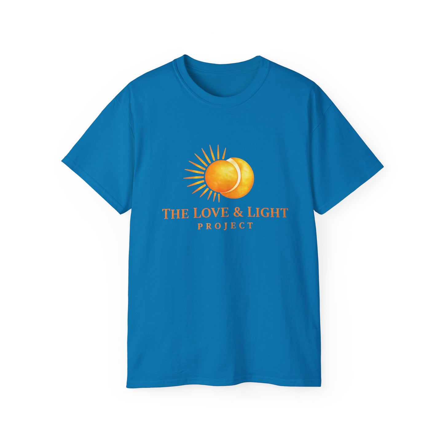 Love & Light Project T-Shirt — Sun Graphic Spiritual Tee