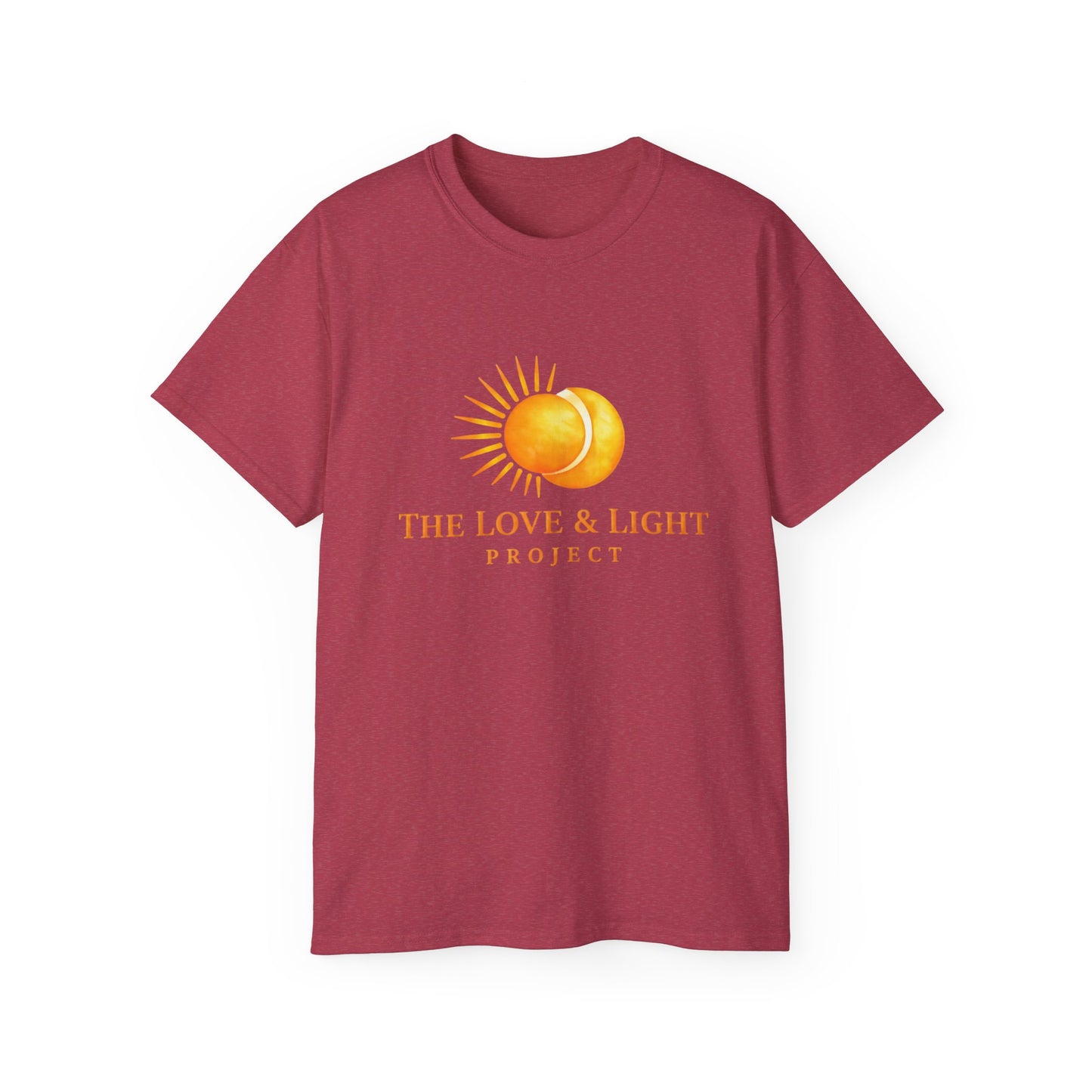 Love & Light Project T-Shirt — Sun Graphic Spiritual Tee