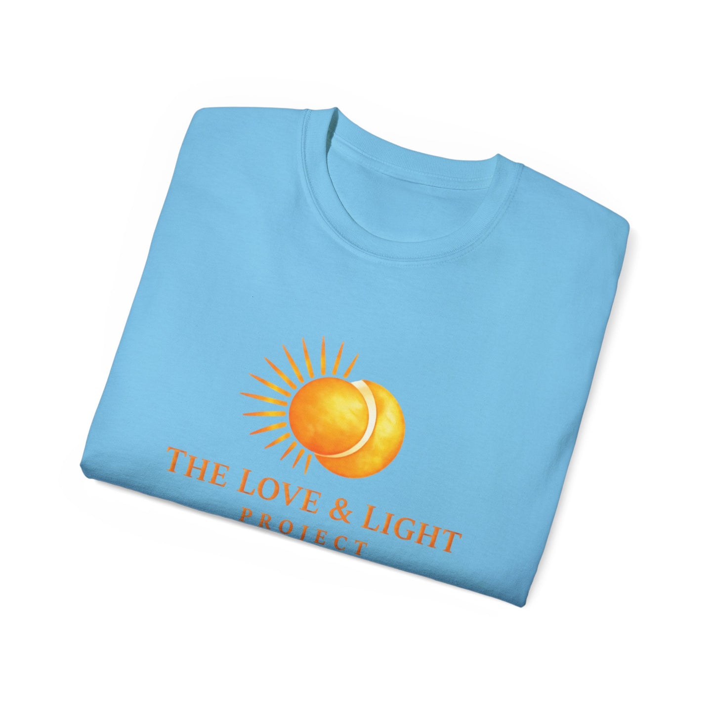 Love & Light Project T-Shirt — Sun Graphic Spiritual Tee