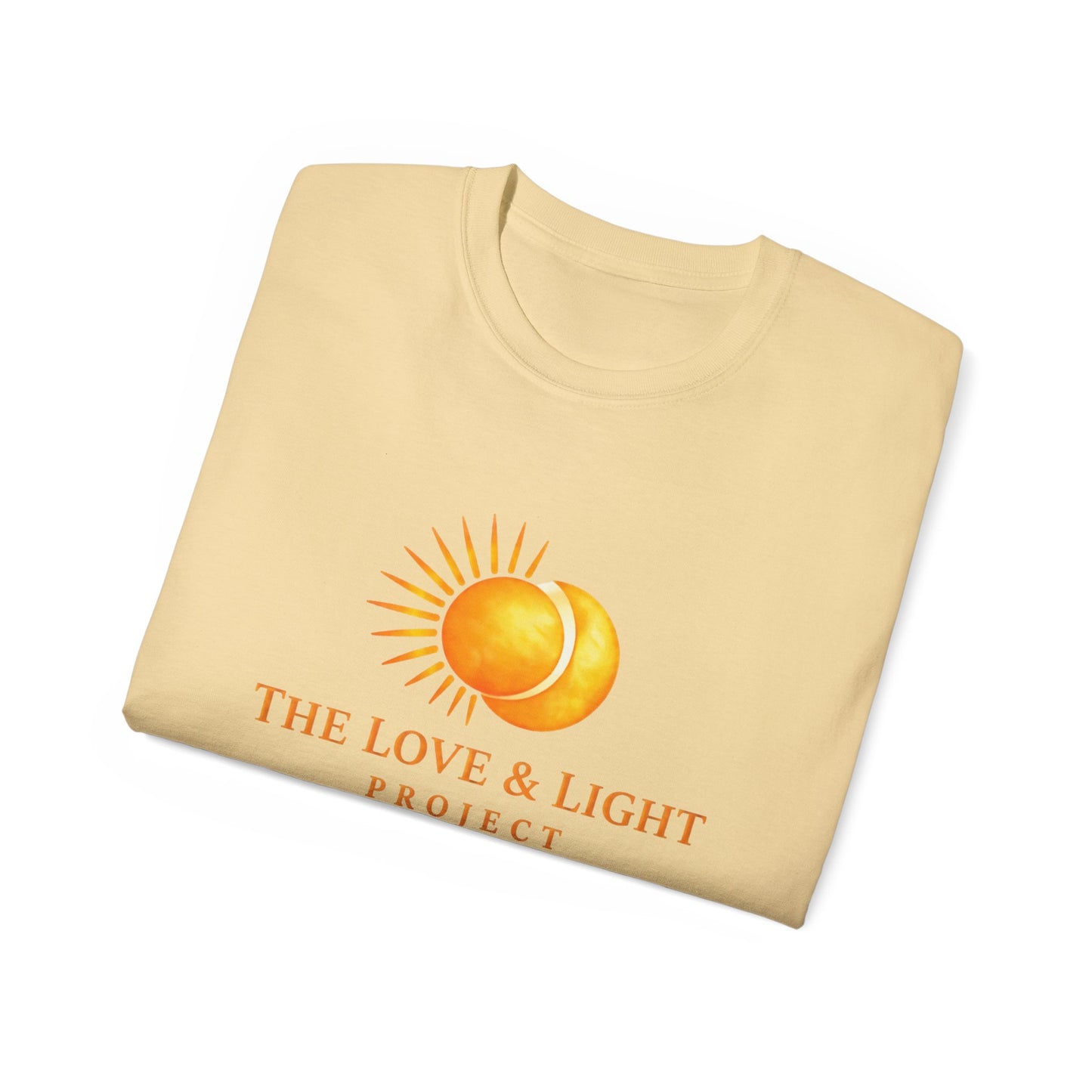 Love & Light Project T-Shirt — Sun Graphic Spiritual Tee