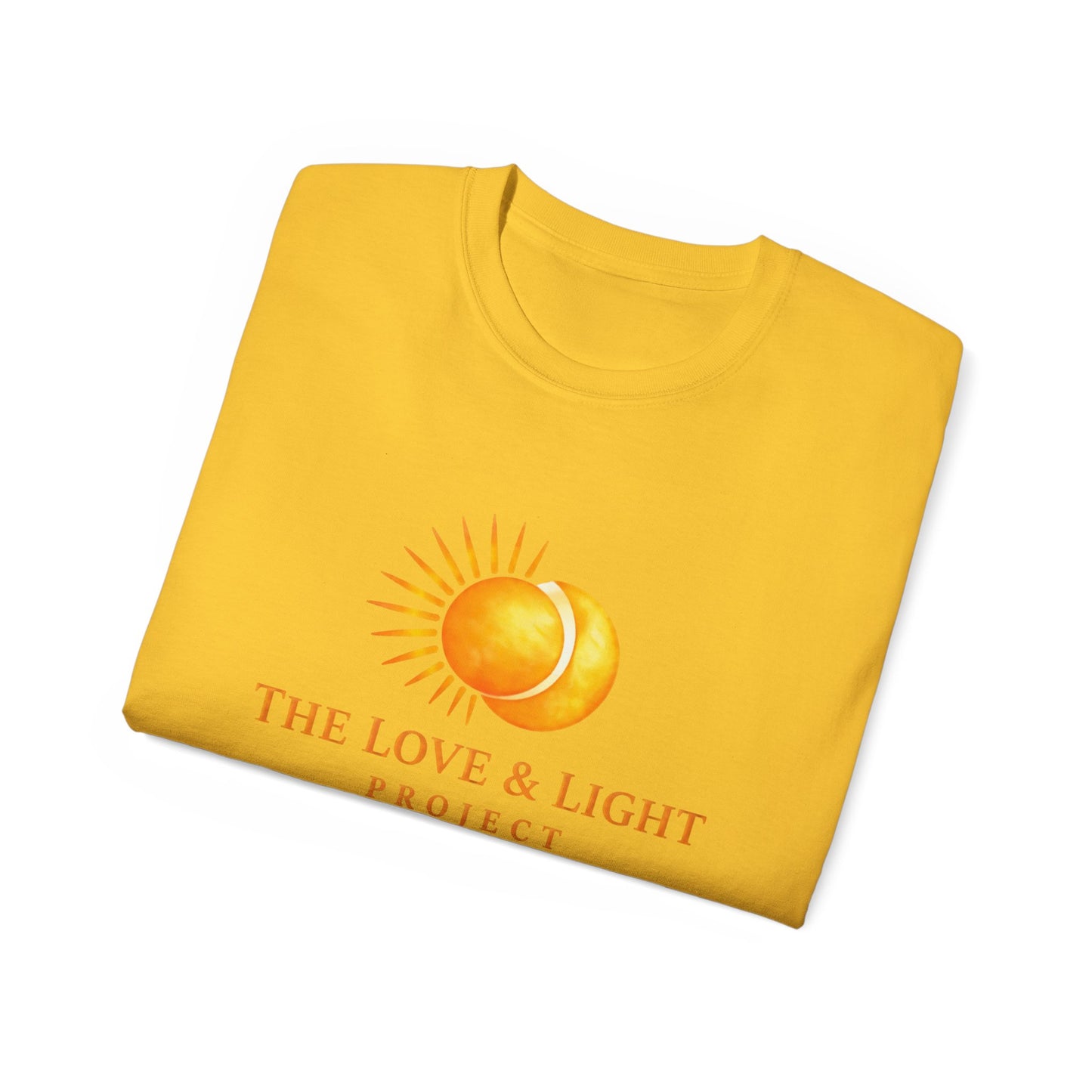 Love & Light Project T-Shirt — Sun Graphic Spiritual Tee