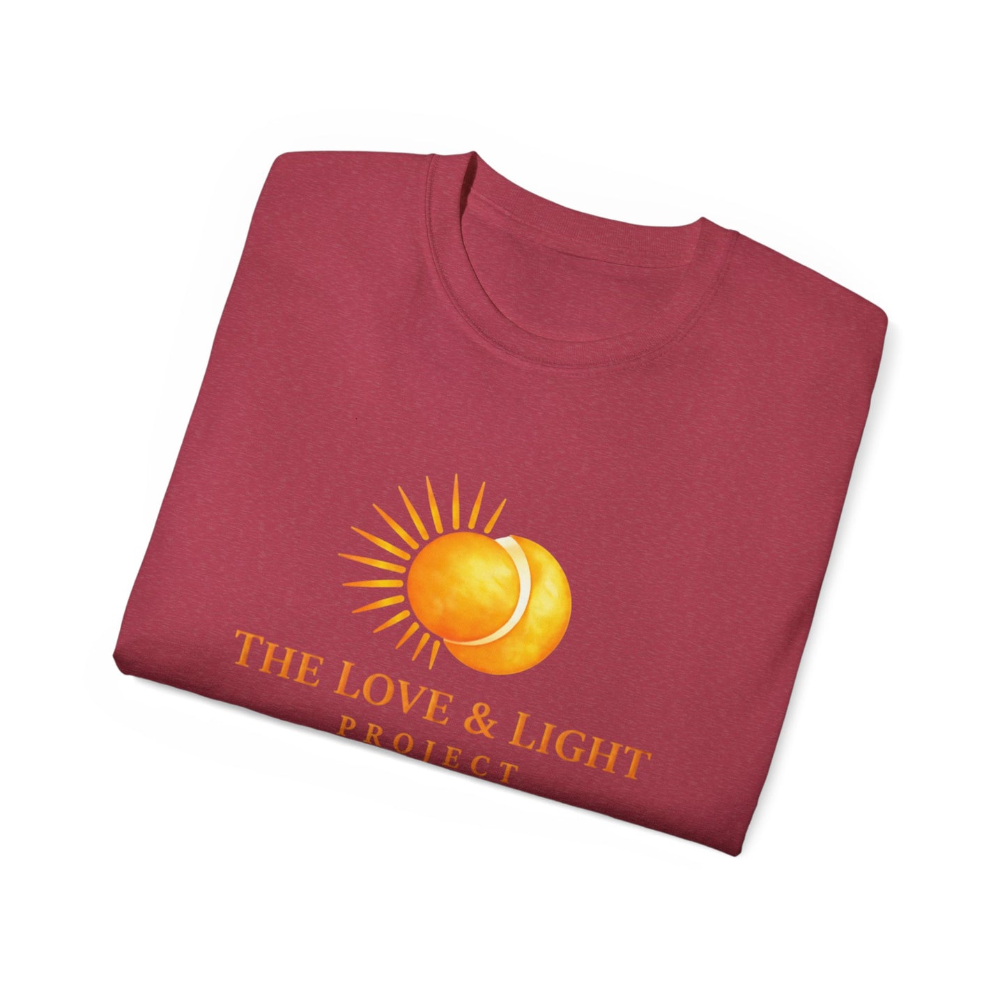 Love & Light Project T-Shirt — Sun Graphic Spiritual Tee