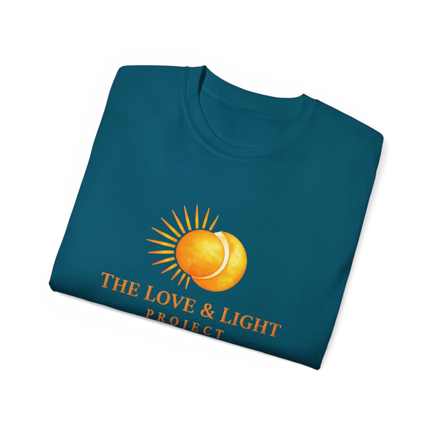 Love & Light Project T-Shirt — Sun Graphic Spiritual Tee