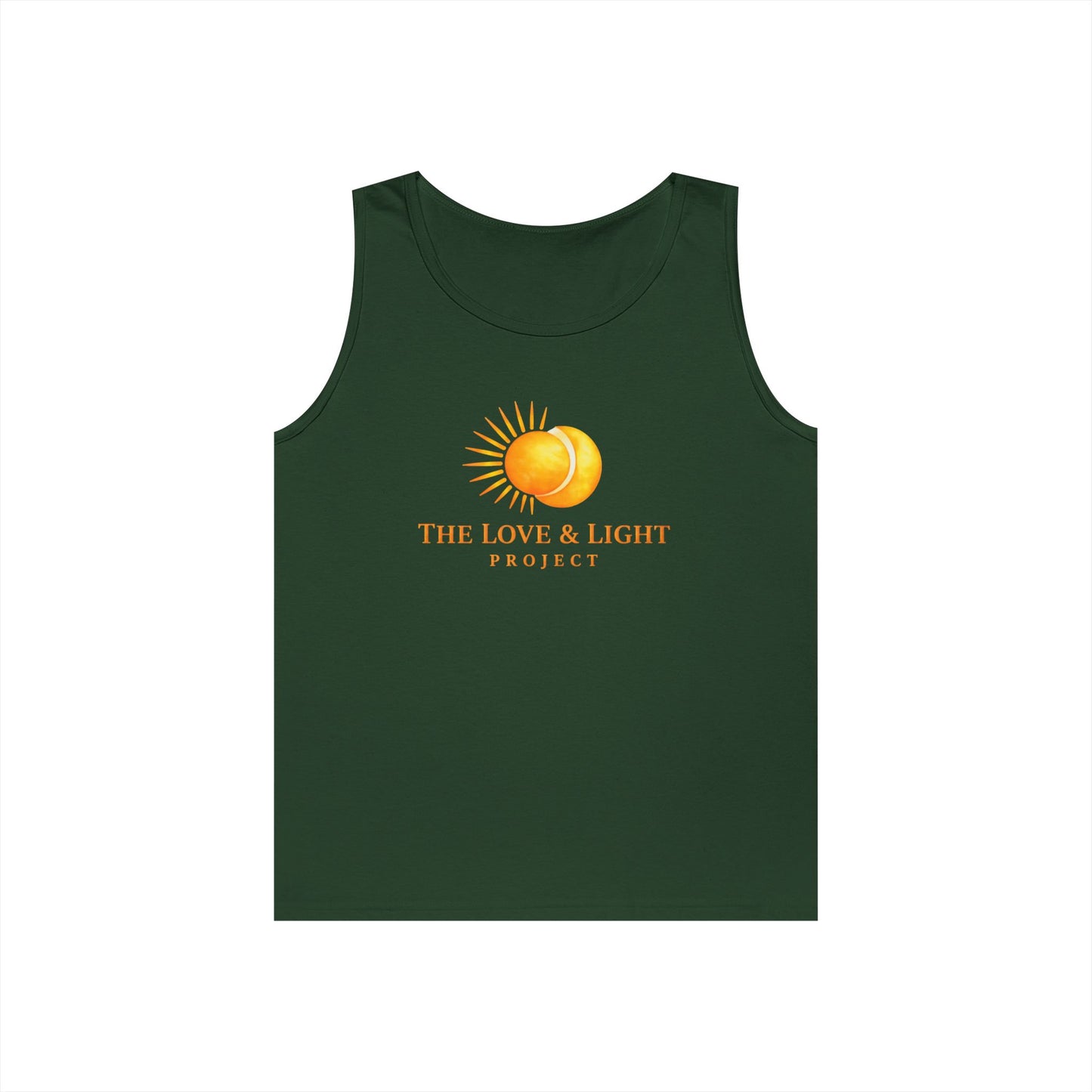 Love & Light Project Tank Top — Sunburst Logo Cotton Tank