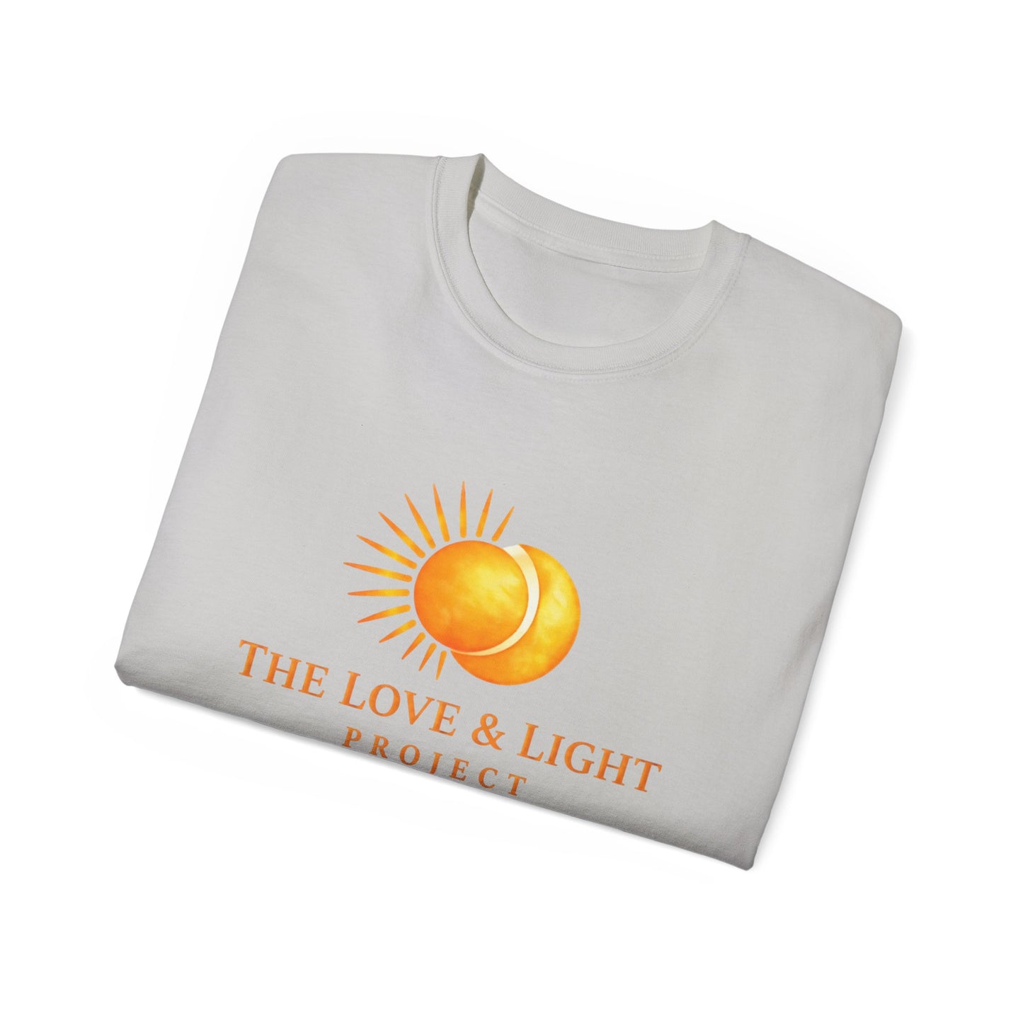 Love & Light Project T-Shirt — Sun Graphic Spiritual Tee