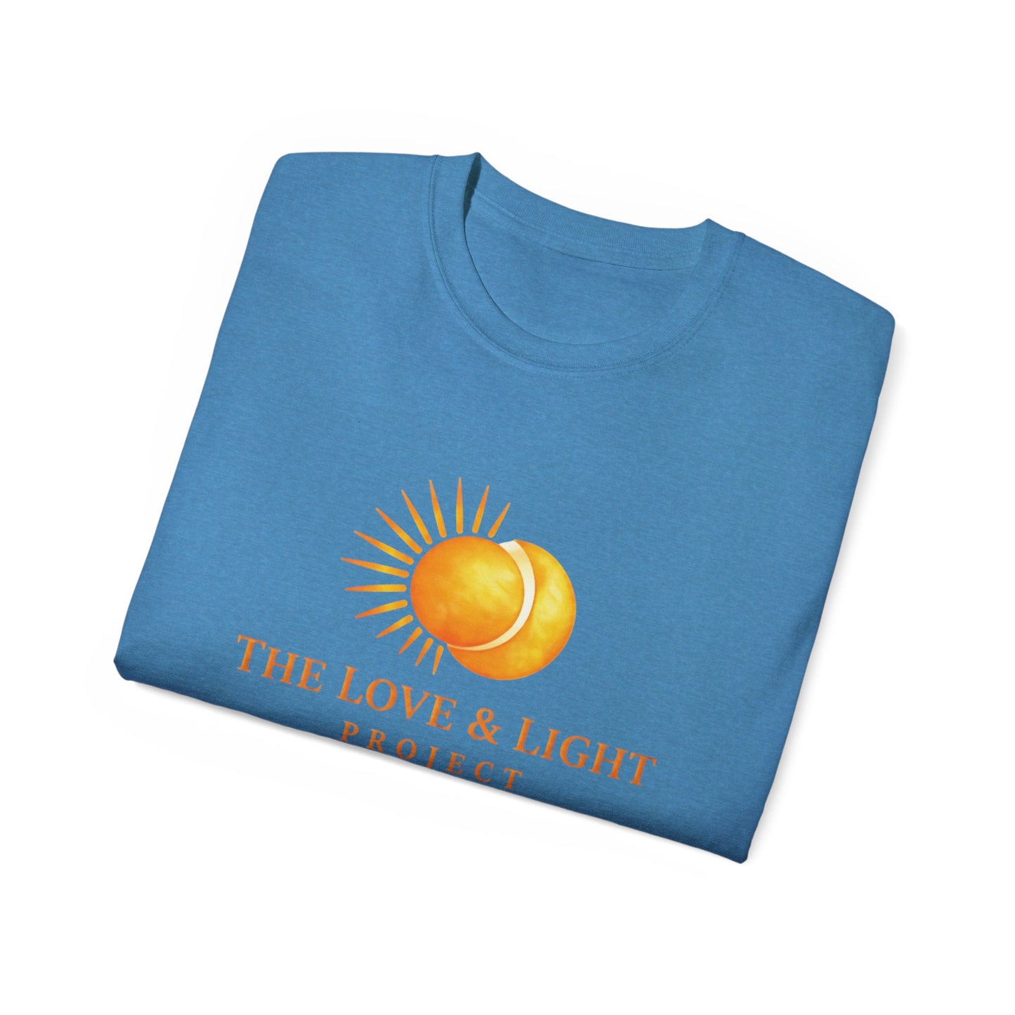 Love & Light Project T-Shirt — Sun Graphic Spiritual Tee