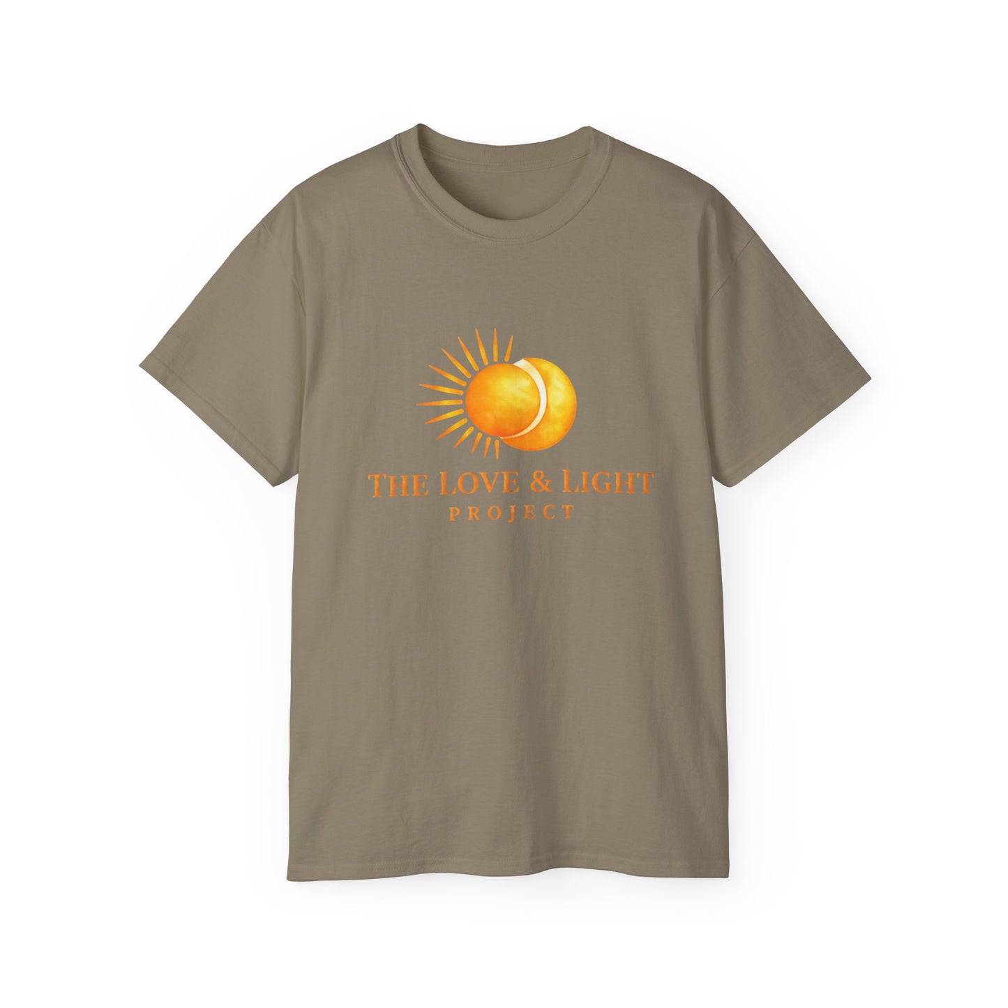 Love & Light Project T-Shirt — Sun Graphic Spiritual Tee