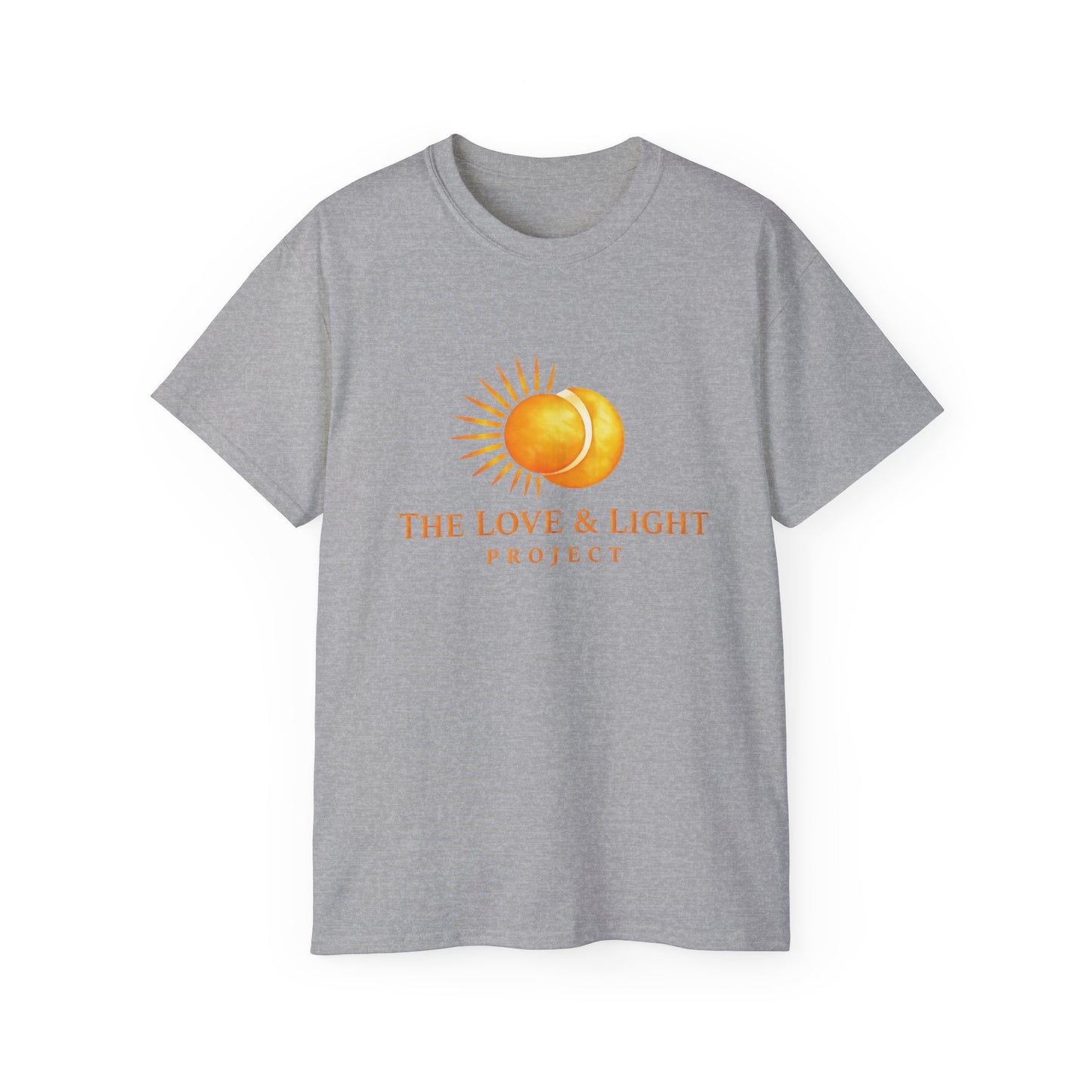 Love & Light Project T-Shirt — Sun Graphic Spiritual Tee