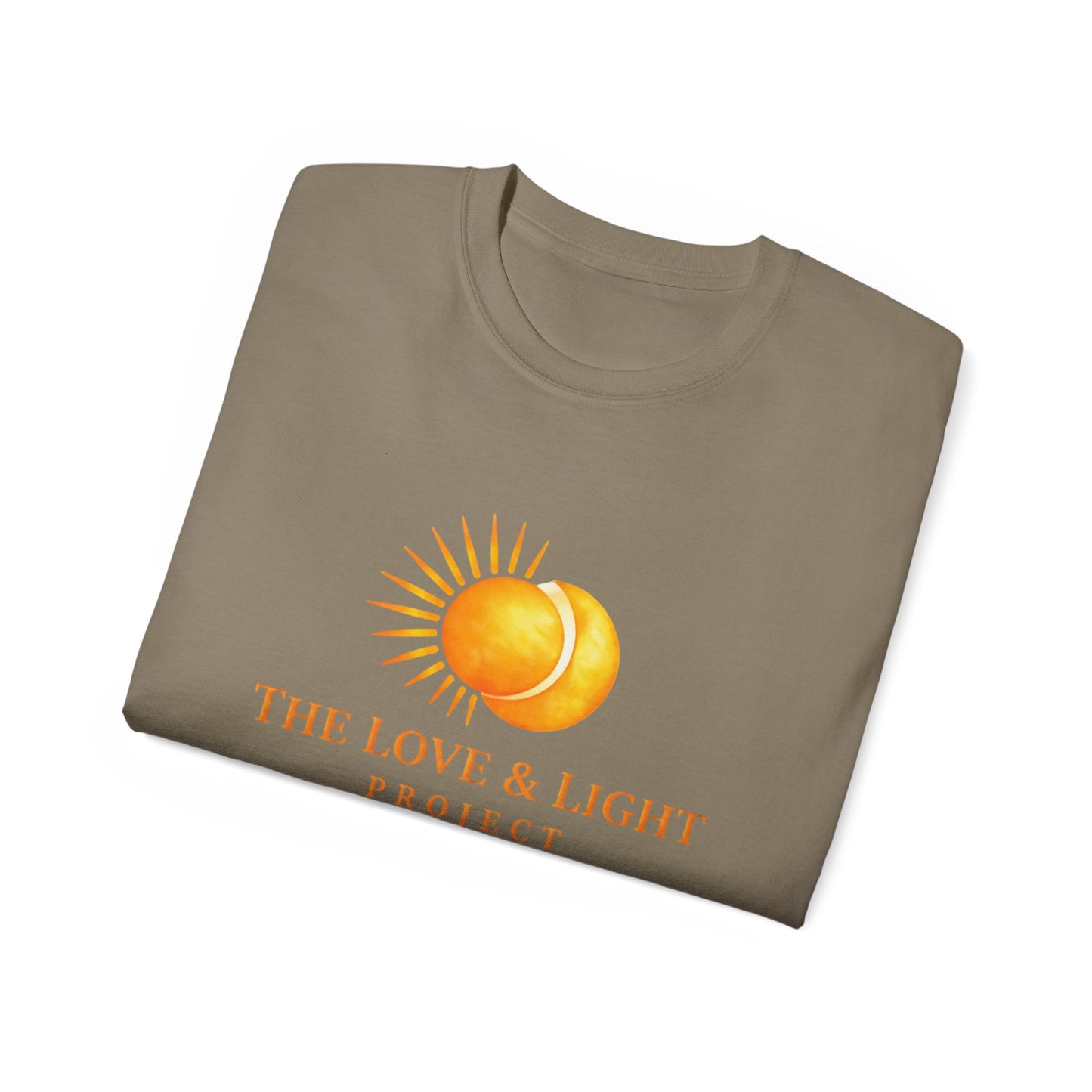 Love & Light Project T-Shirt — Sun Graphic Spiritual Tee