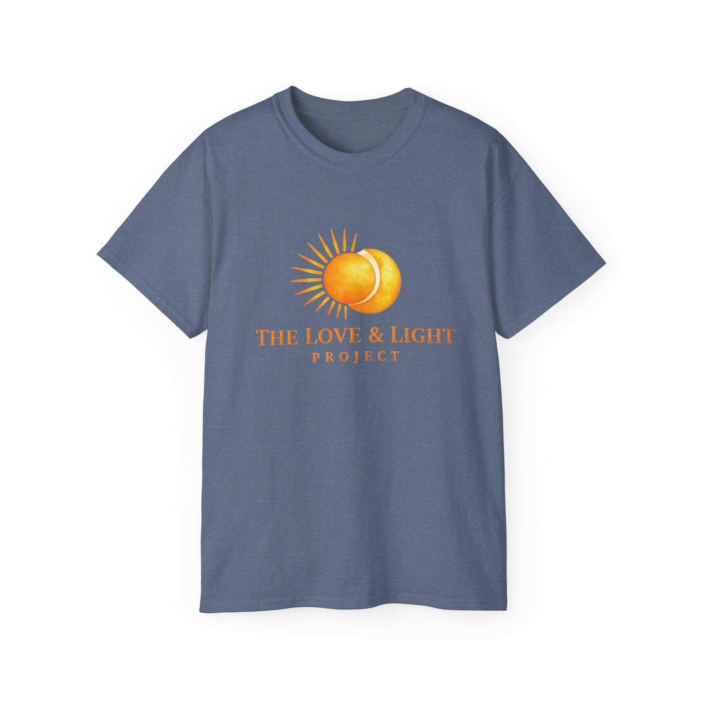 Love & Light Project T-Shirt — Sun Graphic Spiritual Tee