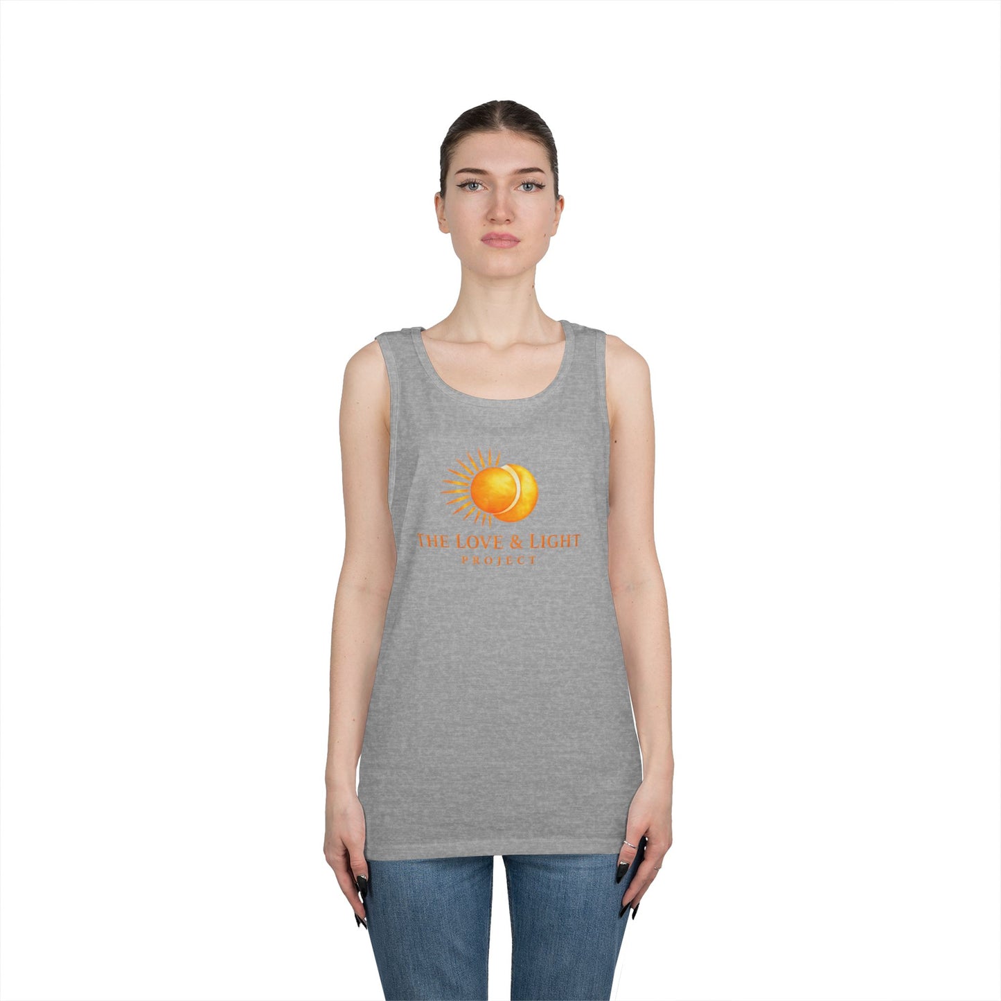 Love & Light Project Tank Top — Sunburst Logo Cotton Tank
