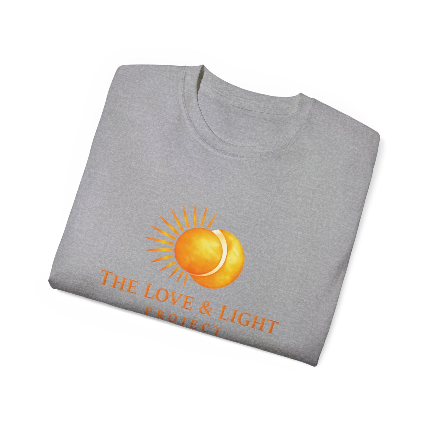 Love & Light Project T-Shirt — Sun Graphic Spiritual Tee