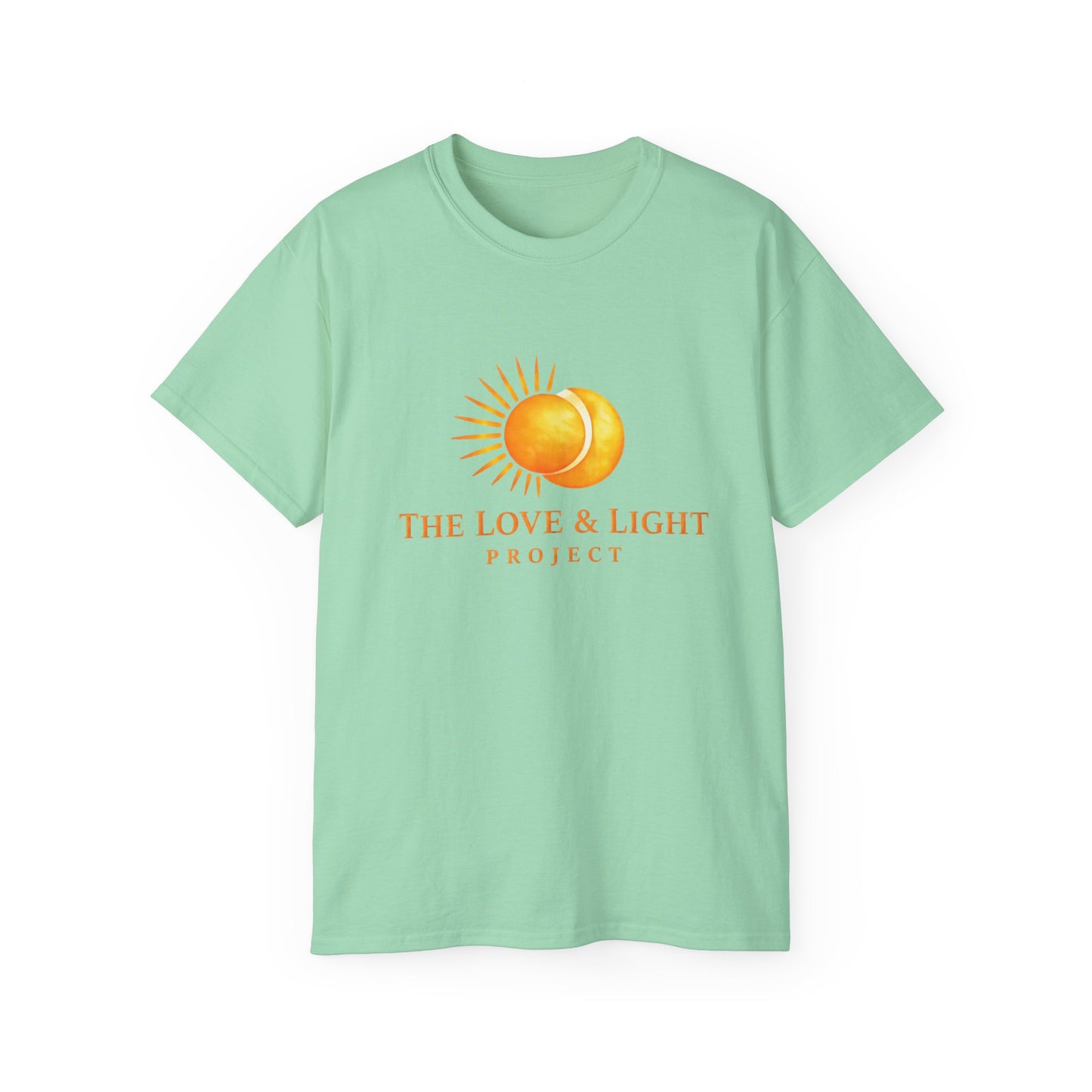 Love & Light Project T-Shirt — Sun Graphic Spiritual Tee