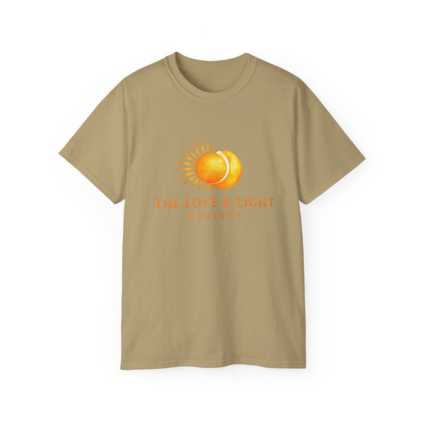 Love & Light Project T-Shirt — Sun Graphic Spiritual Tee