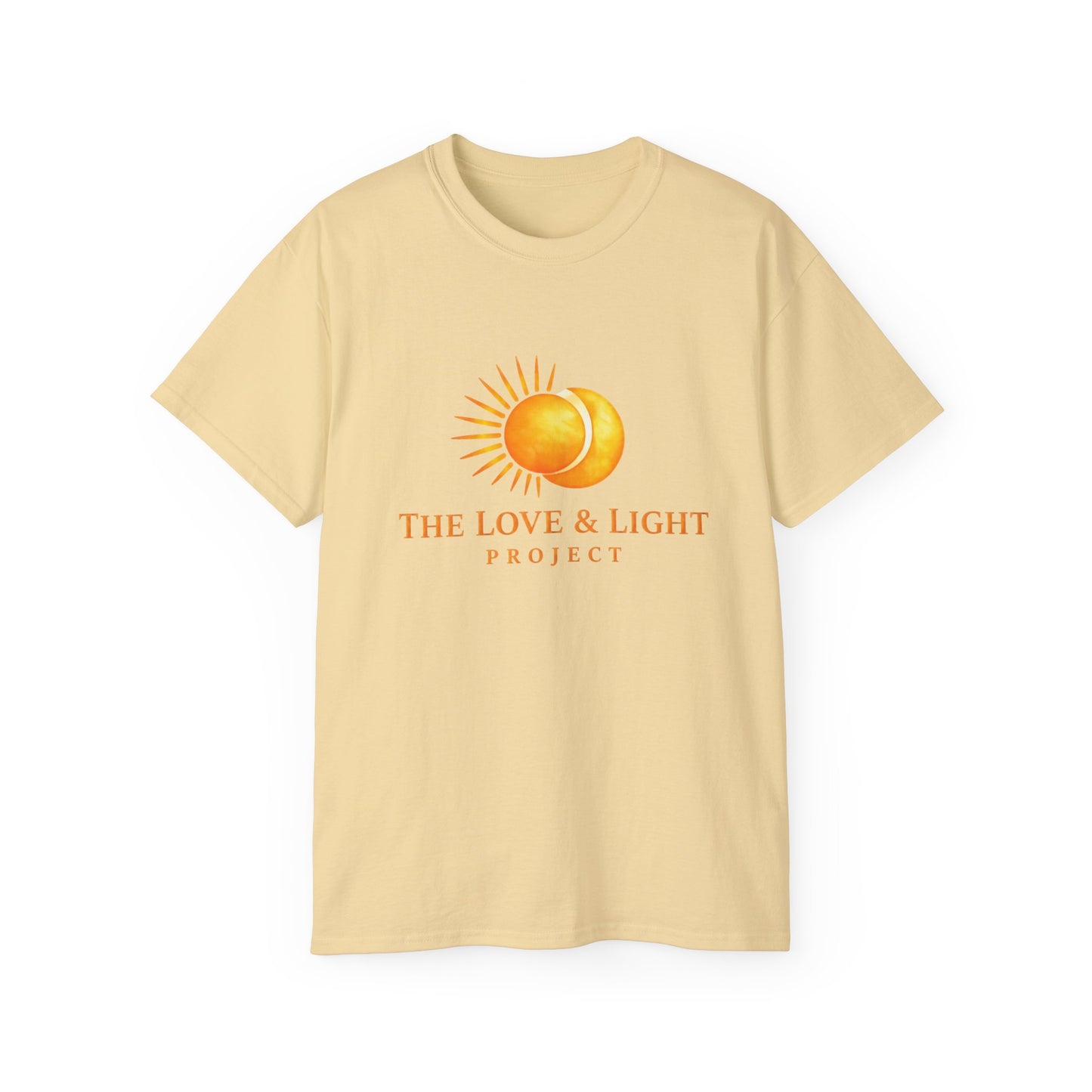 Love & Light Project T-Shirt — Sun Graphic Spiritual Tee