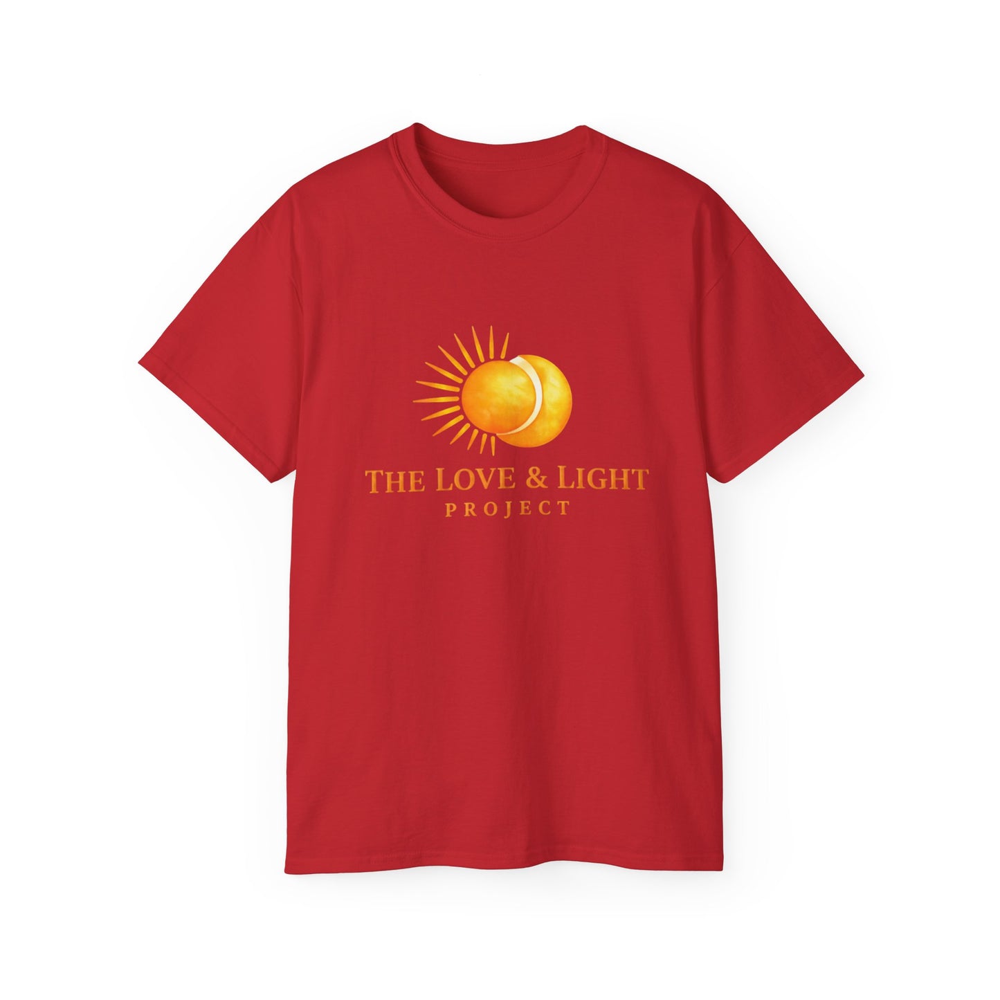 Love & Light Project T-Shirt — Sun Graphic Spiritual Tee