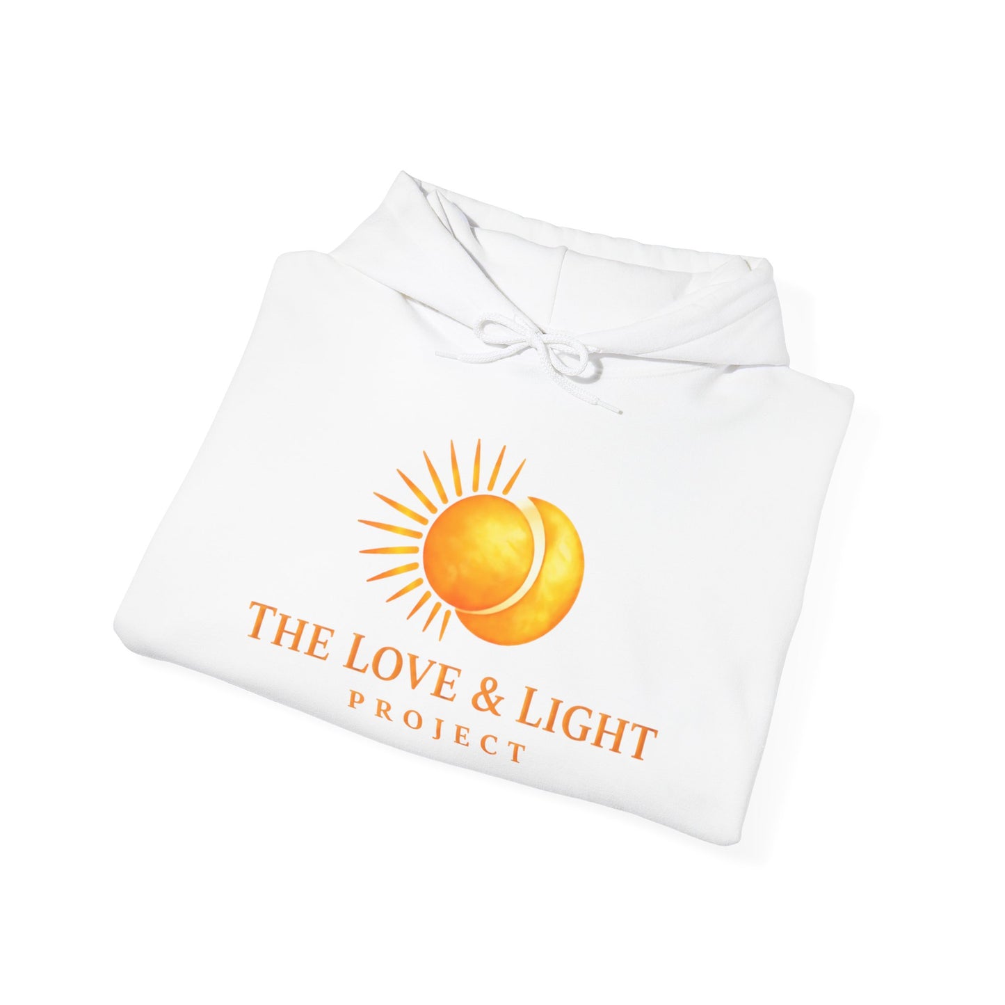 Love & Light Project Hoodie — Sun Emblem Spiritual Pullover