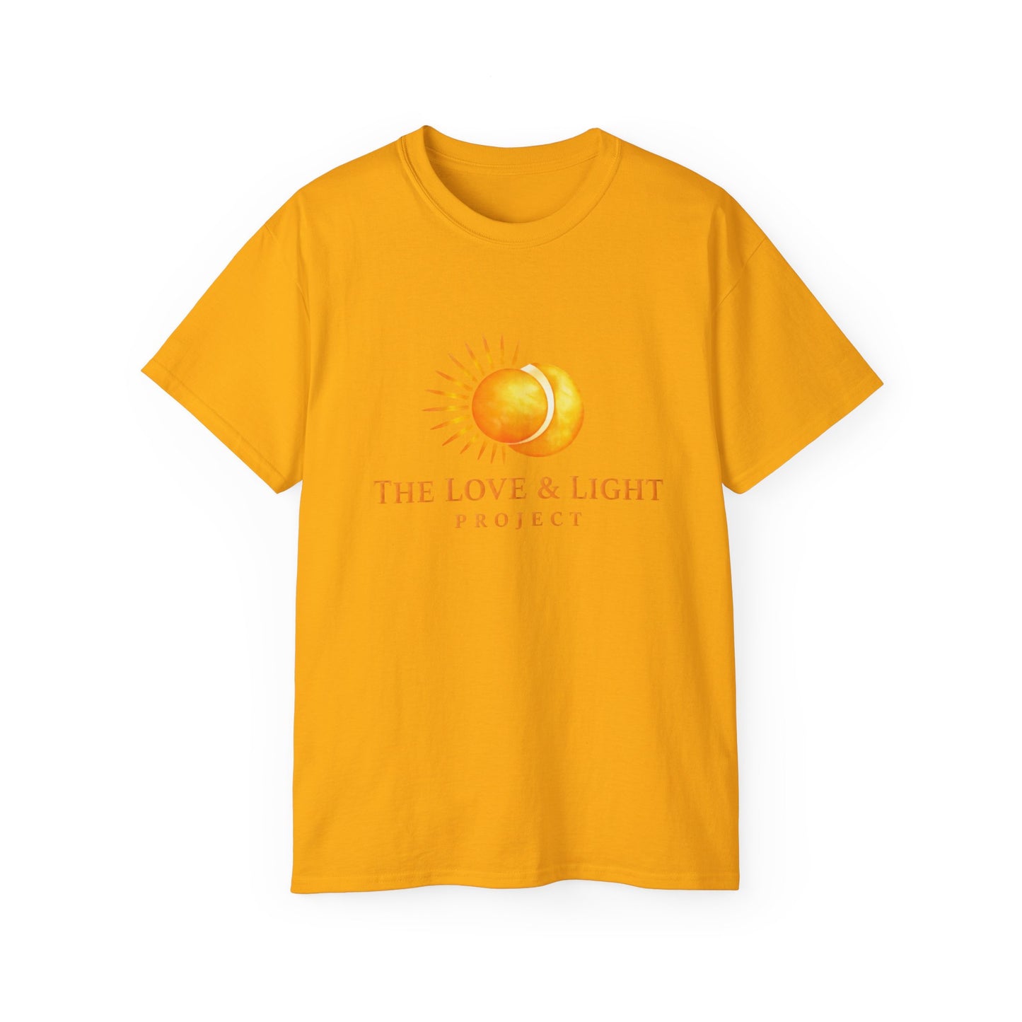 Love & Light Project T-Shirt — Sun Graphic Spiritual Tee