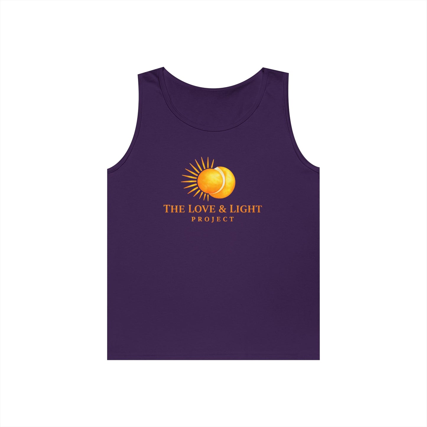 Love & Light Project Tank Top — Sunburst Logo Cotton Tank