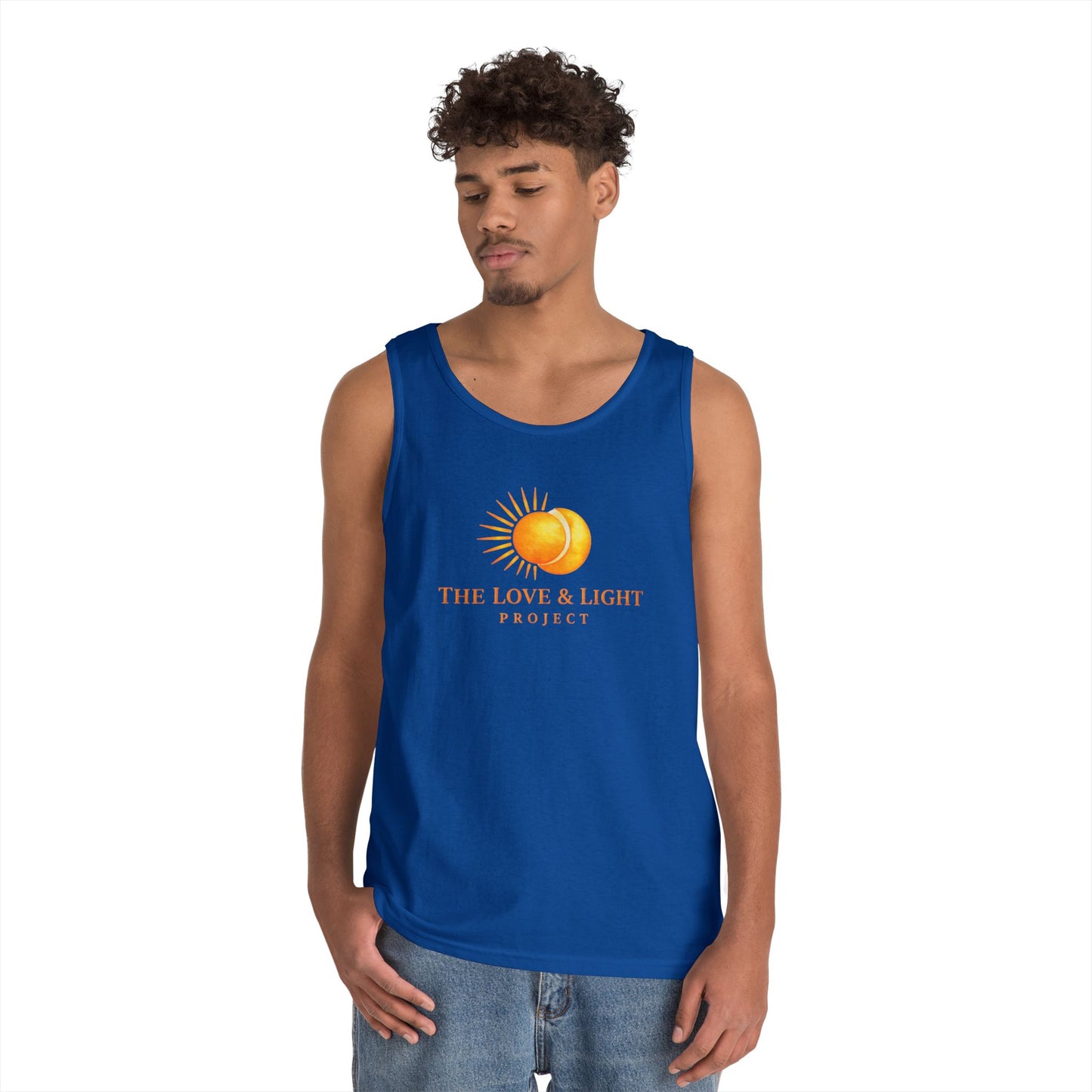 Love & Light Project Tank Top — Sunburst Logo Cotton Tank