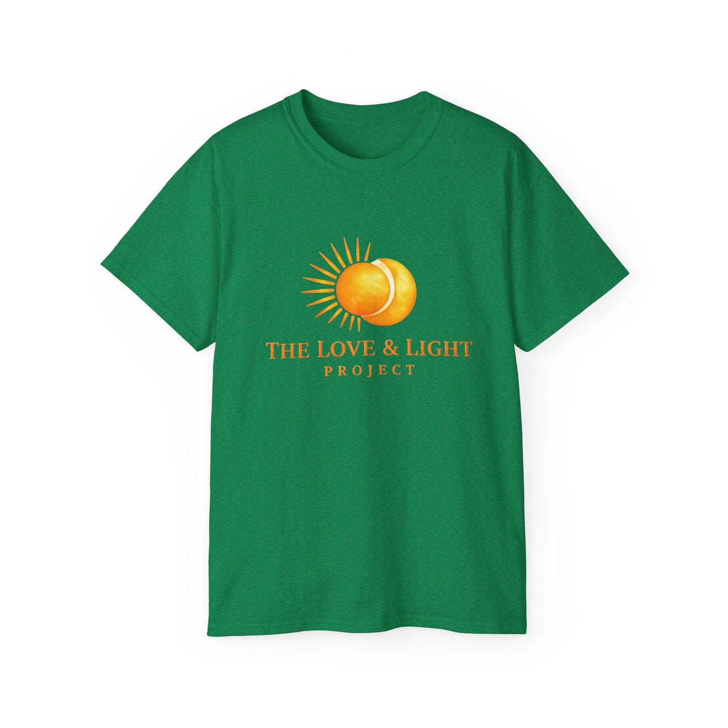 Love & Light Project T-Shirt — Sun Graphic Spiritual Tee