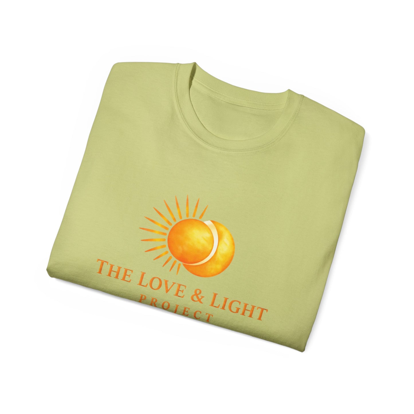 Love & Light Project T-Shirt — Sun Graphic Spiritual Tee