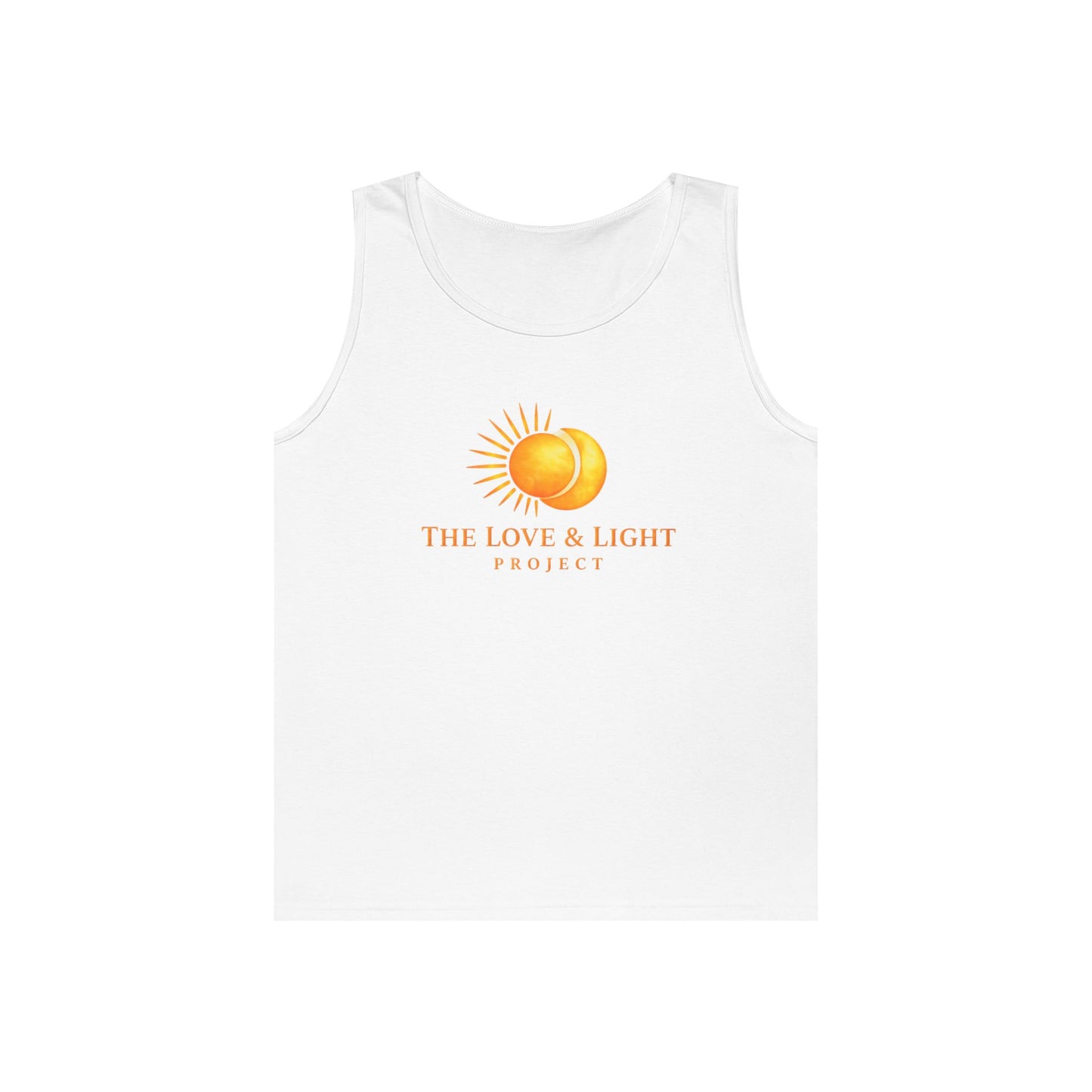 Love & Light Project Tank Top — Sunburst Logo Cotton Tank
