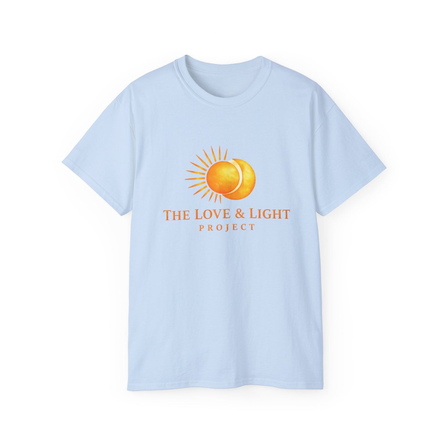 Love & Light Project T-Shirt — Sun Graphic Spiritual Tee
