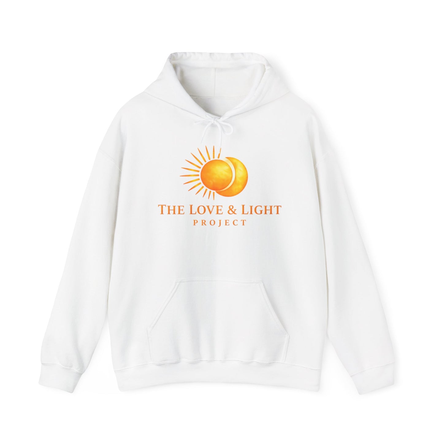 Love & Light Project Hoodie — Sun Emblem Spiritual Pullover