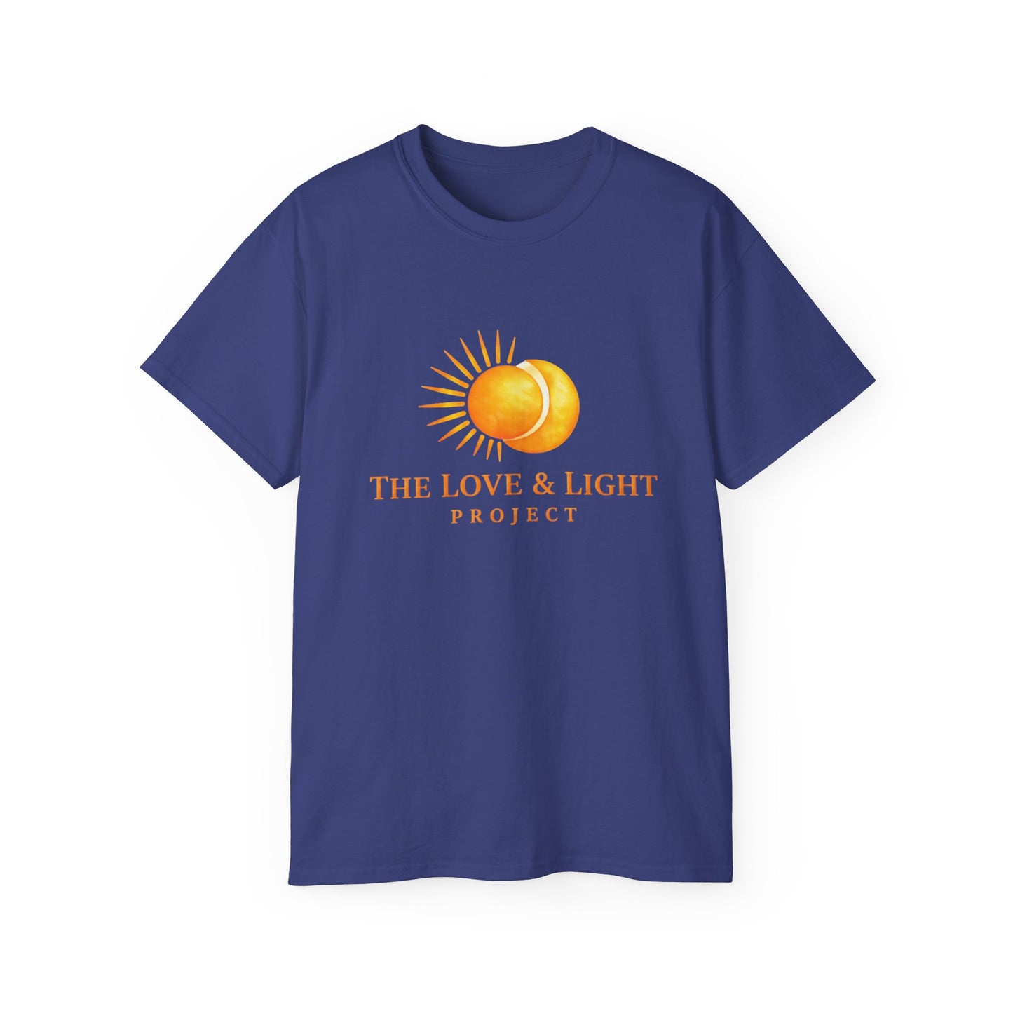 Love & Light Project T-Shirt — Sun Graphic Spiritual Tee