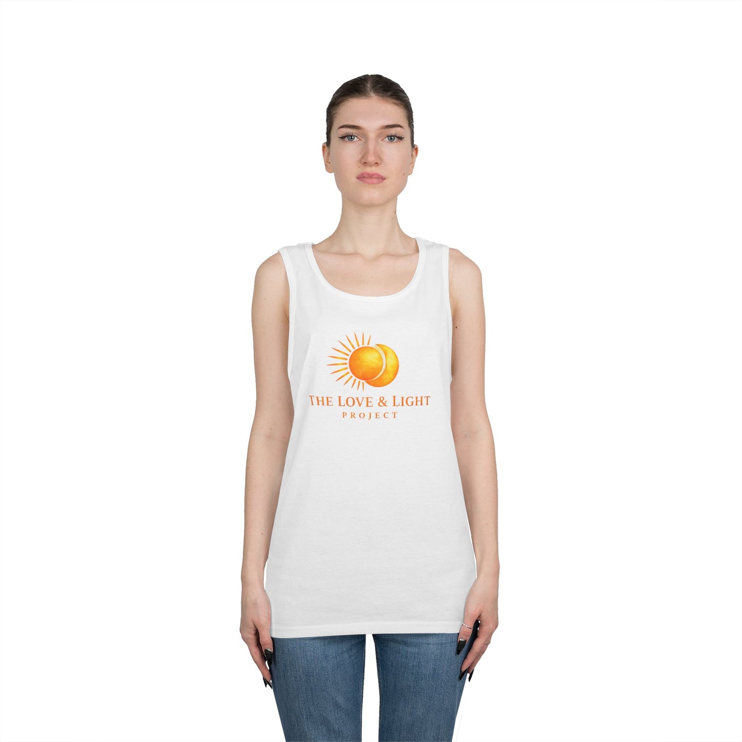 Love & Light Project Tank Top — Sunburst Logo Cotton Tank