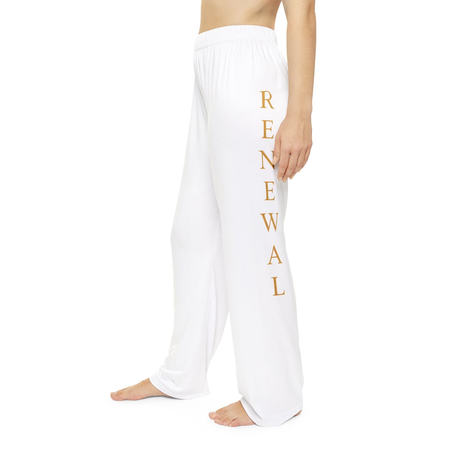 Renewal Pajama Pants — "The Love & Light Project" Printed Lounge Sleepwear