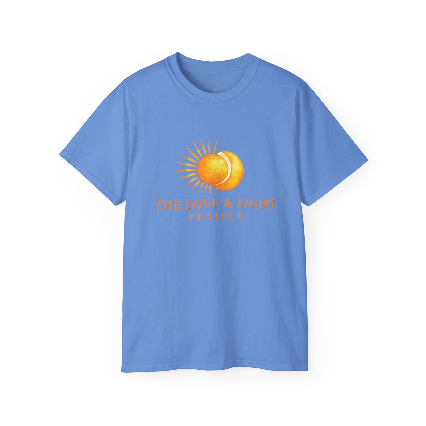Love & Light Project T-Shirt — Sun Graphic Spiritual Tee