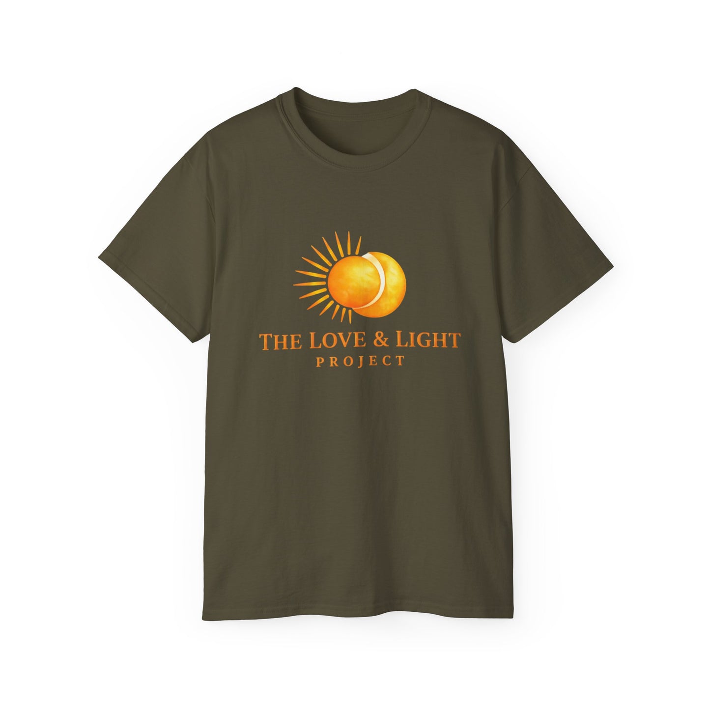 Love & Light Project T-Shirt — Sun Graphic Spiritual Tee