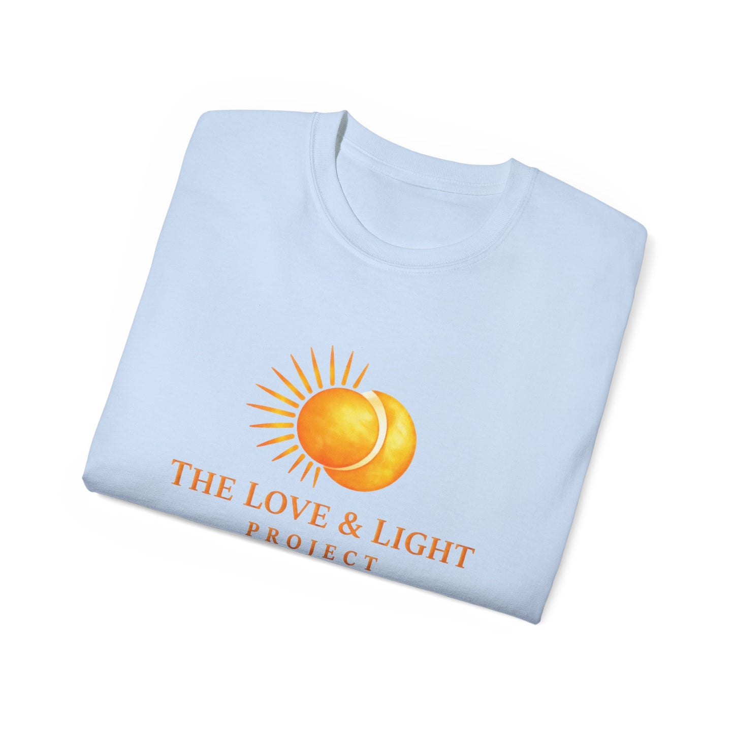 Love & Light Project T-Shirt — Sun Graphic Spiritual Tee