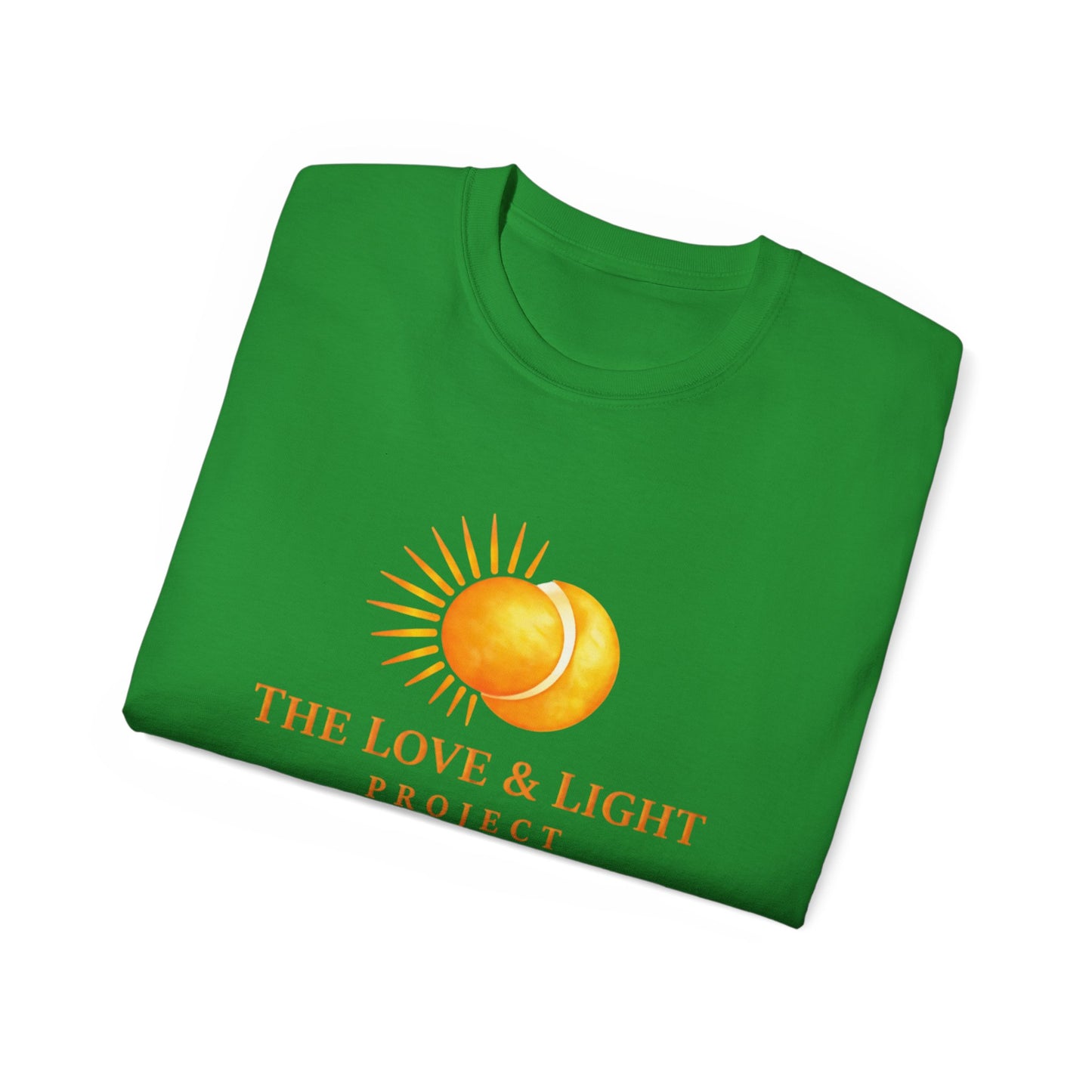 Love & Light Project T-Shirt — Sun Graphic Spiritual Tee