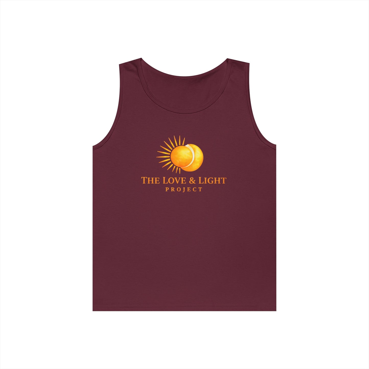 Love & Light Project Tank Top — Sunburst Logo Cotton Tank